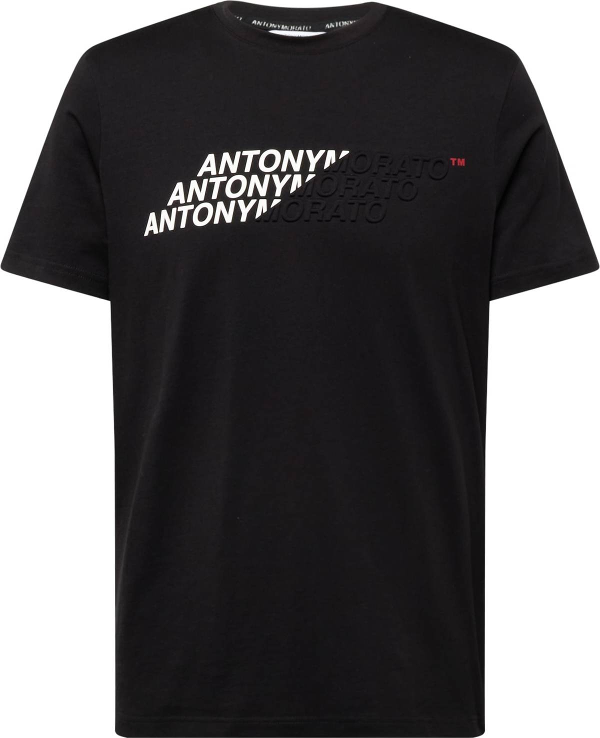 Tričko ANTONY MORATO červená / černá / offwhite