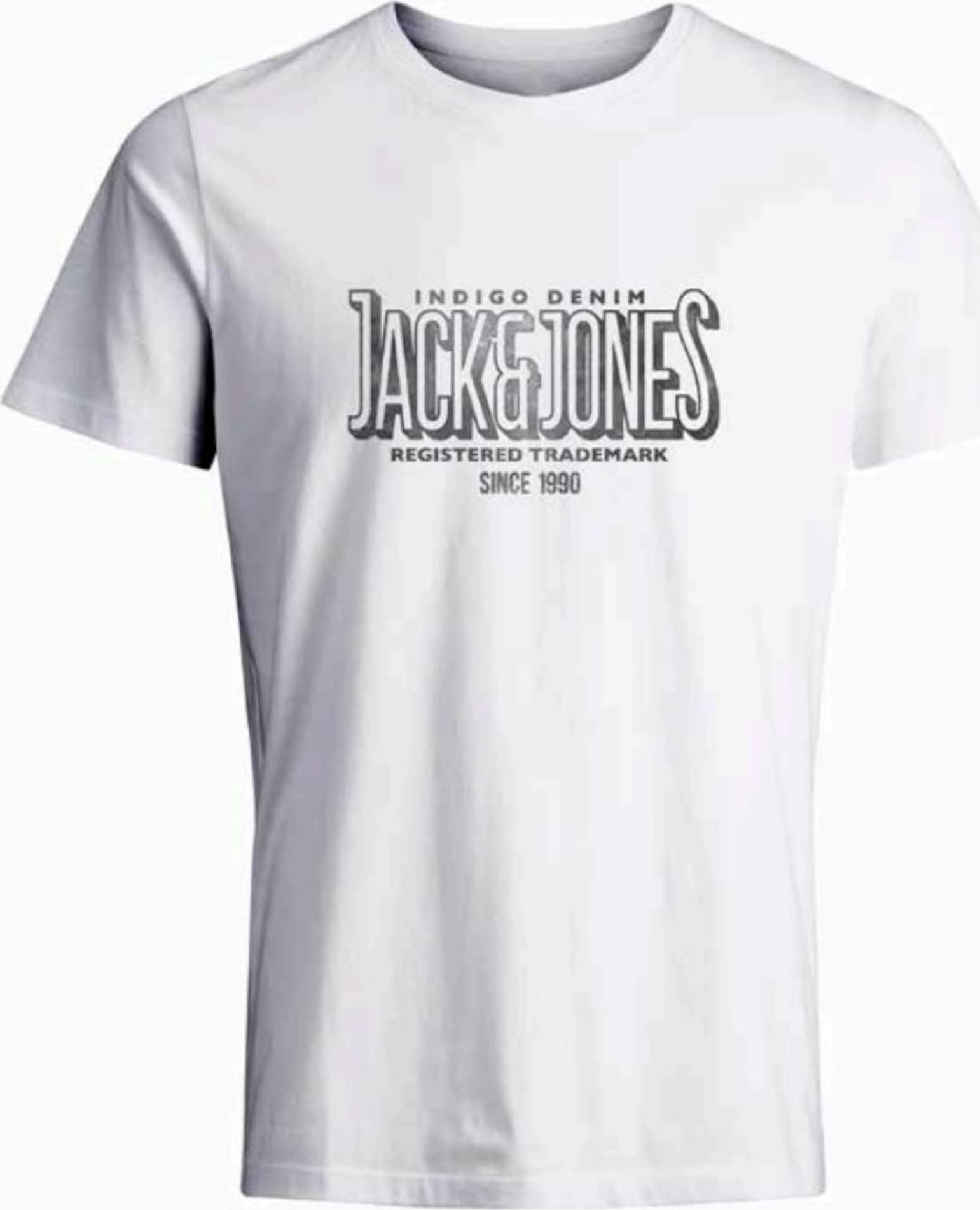 Tričko 'BLUHENRY' jack & jones černá / bílá