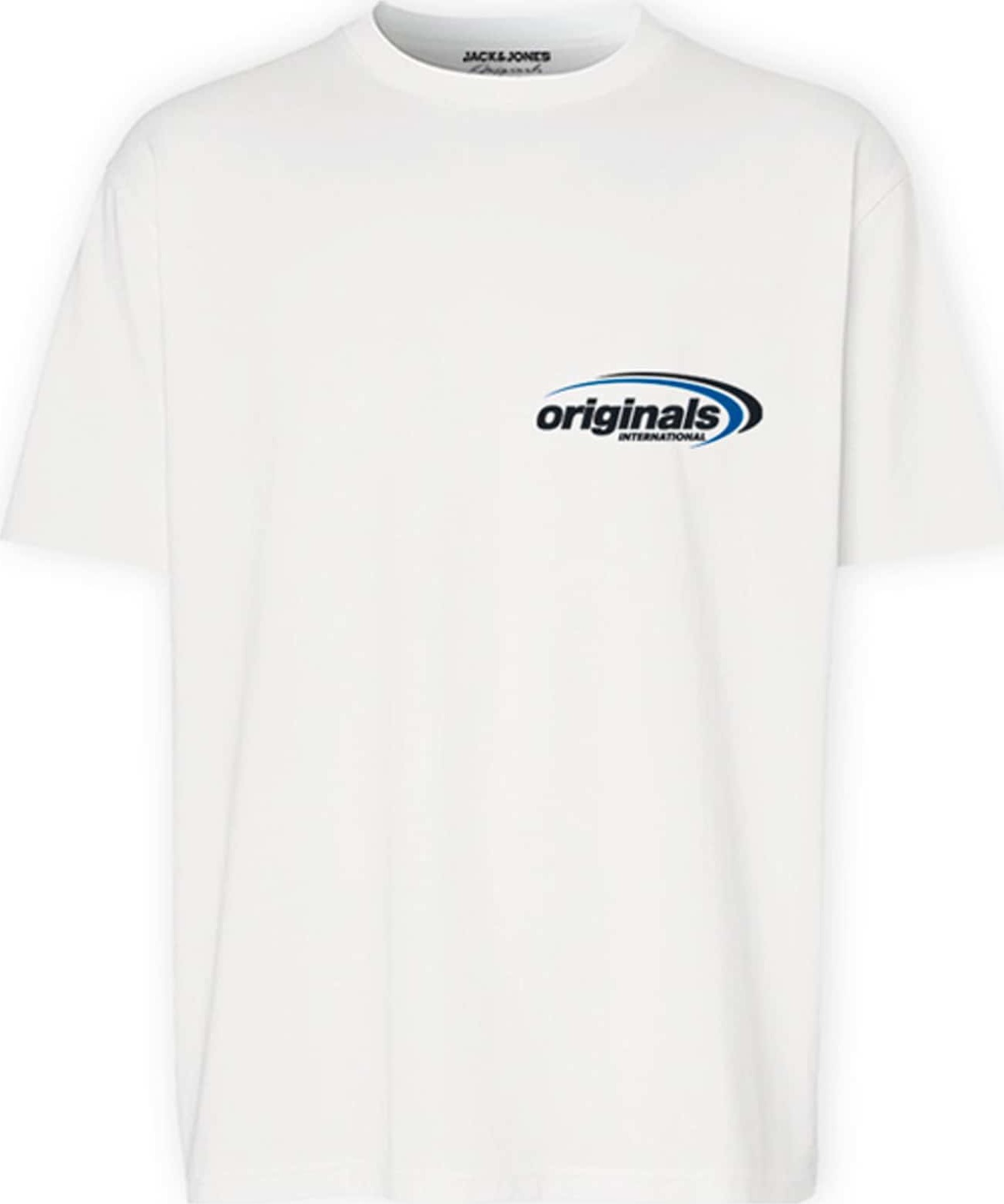 Tričko 'BRINK' jack & jones modrá / černá / bílá