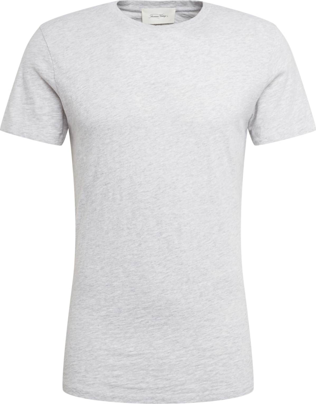 Tričko 'BYSAPICK' American vintage šedý melír