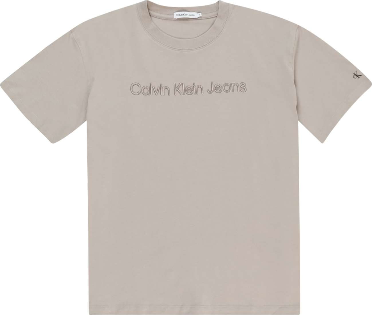Tričko Calvin Klein Jeans režná / černá
