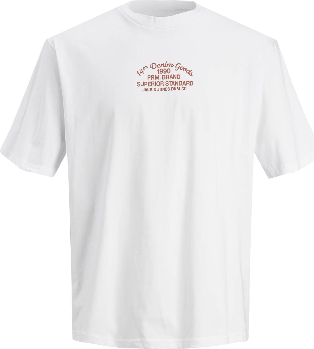 Tričko 'CARL' jack & jones červená / bílá