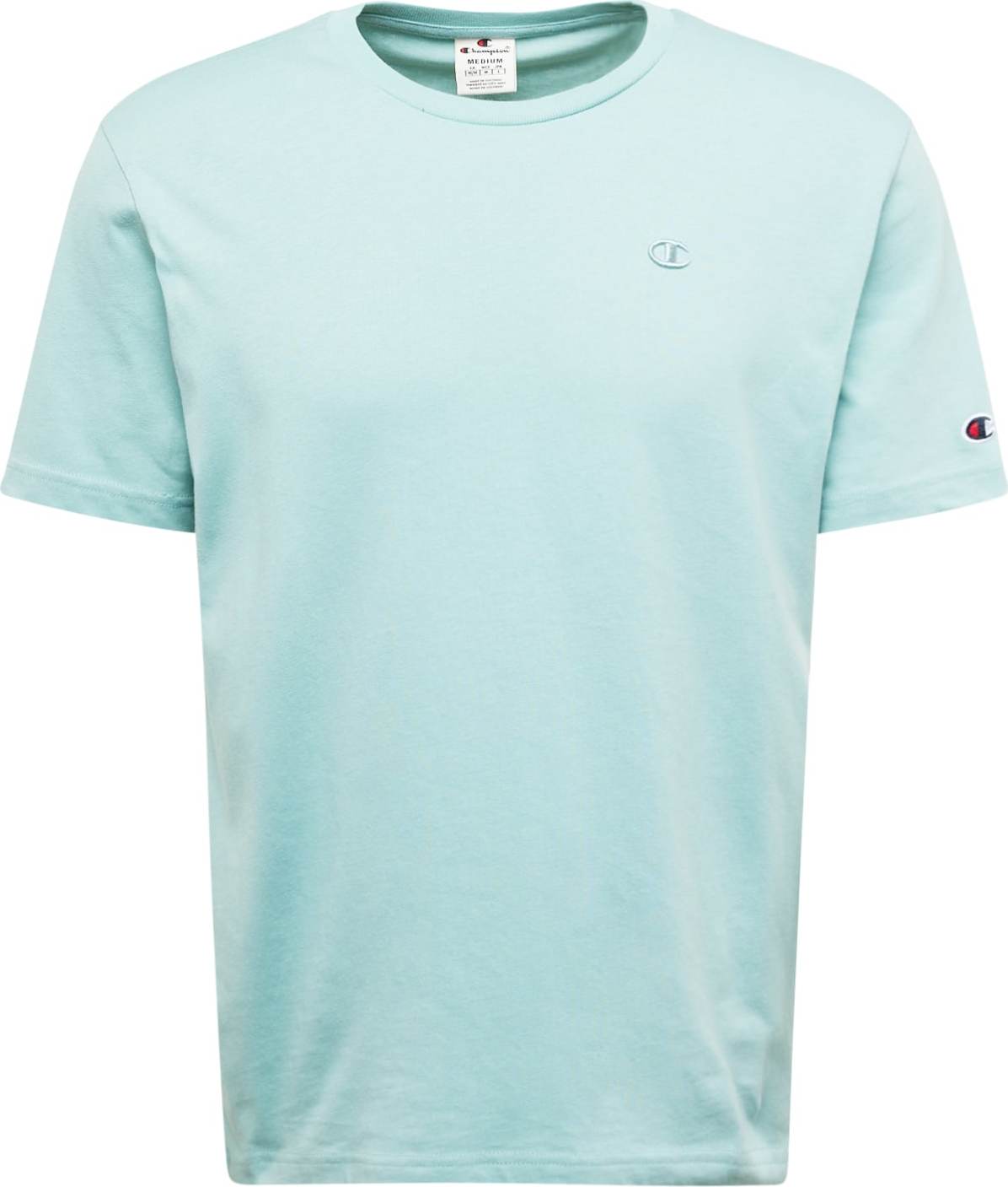 Tričko Champion Authentic Athletic Apparel aqua modrá