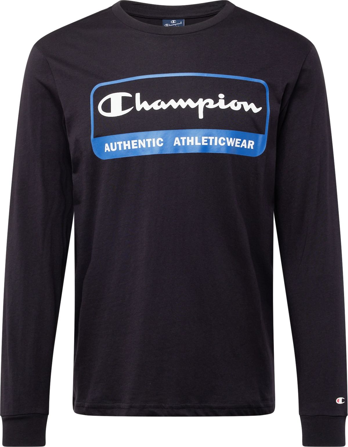 Tričko Champion Authentic Athletic Apparel světlemodrá / černá / bílá