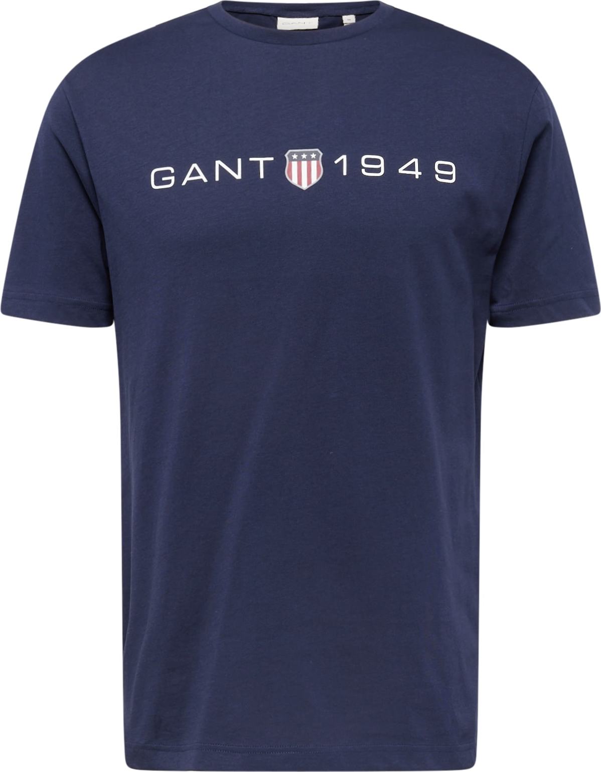 Tričko Gant námořnická modř / červená / bílá