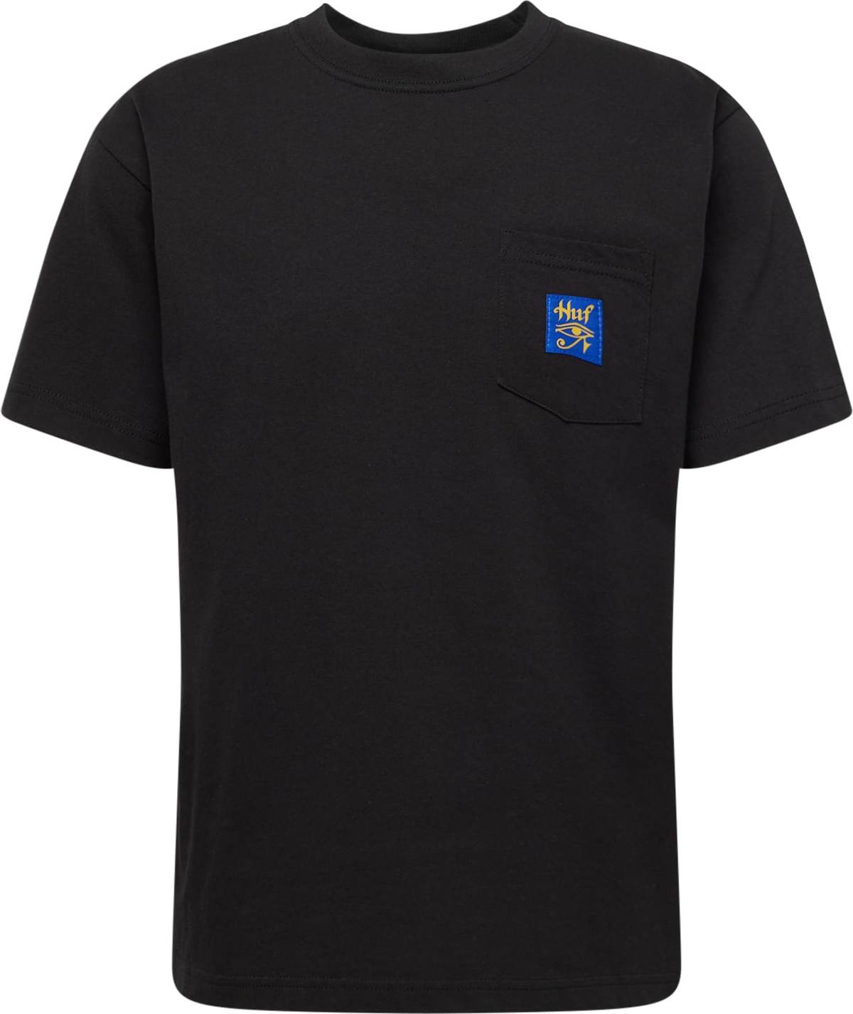 Tričko 'HORUS' HUF písková / modrá / černá