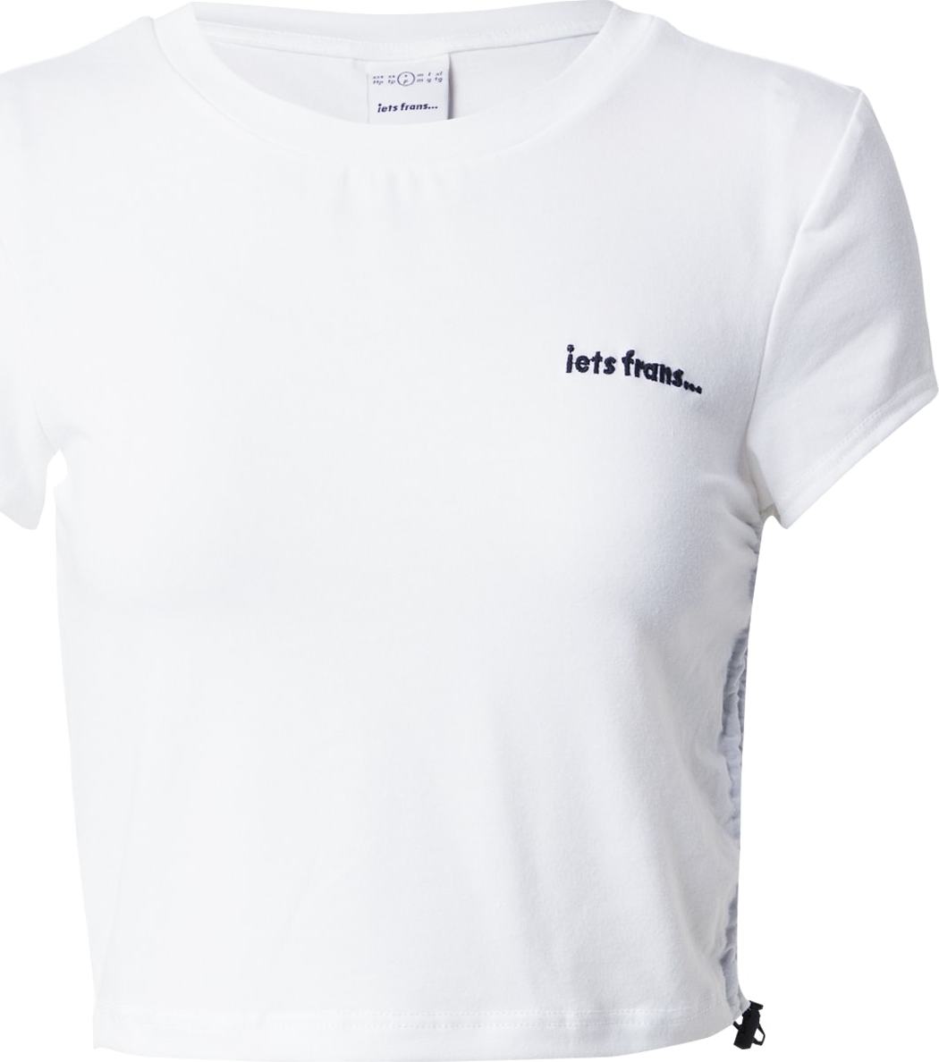 Tričko iets frans černá / bílá