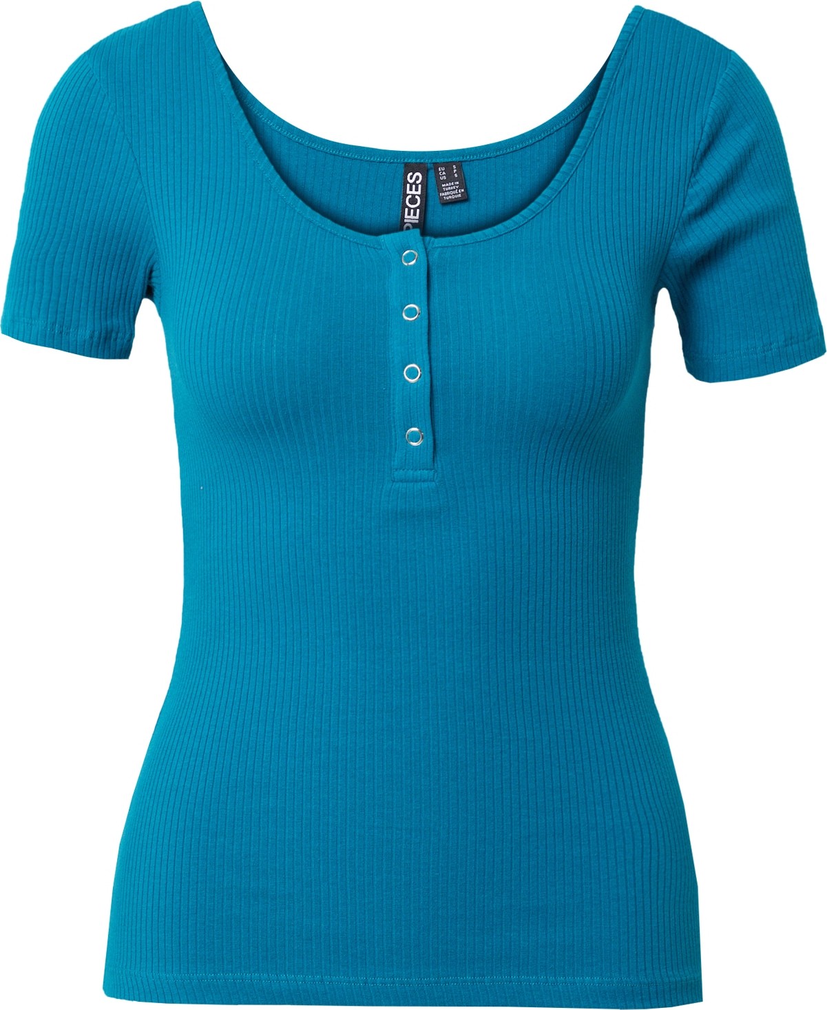 Tričko 'KITTE' Pieces petrolejová