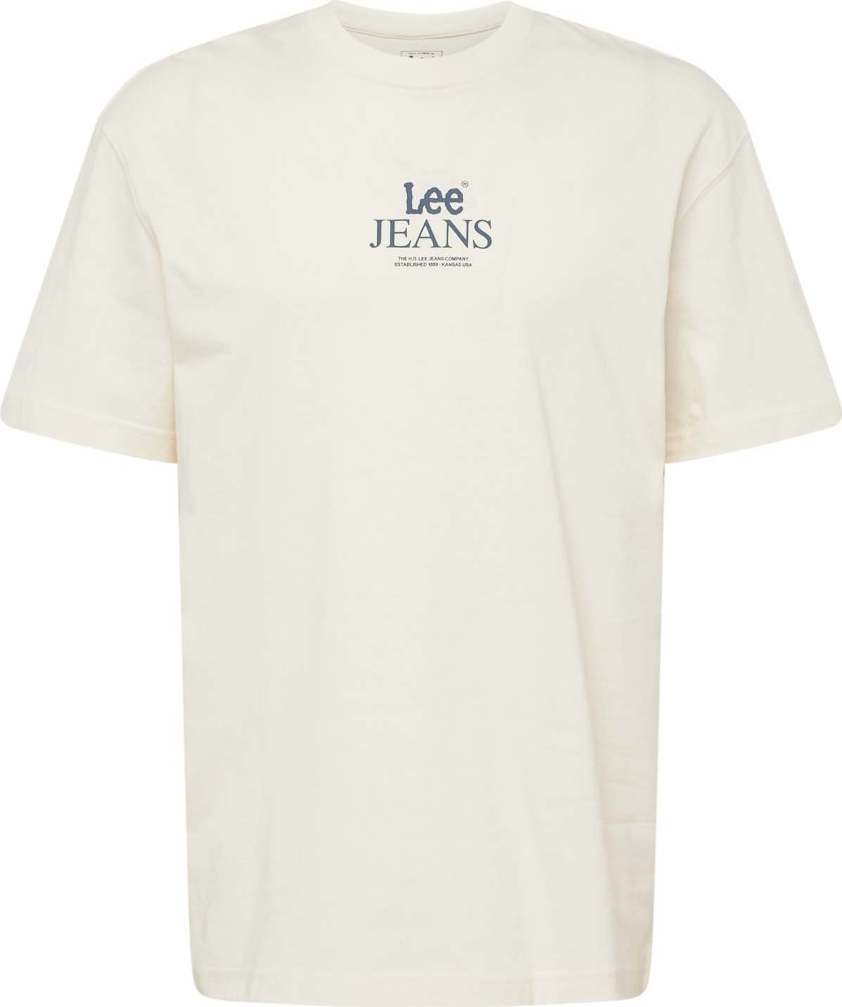 Tričko Lee režná / petrolejová