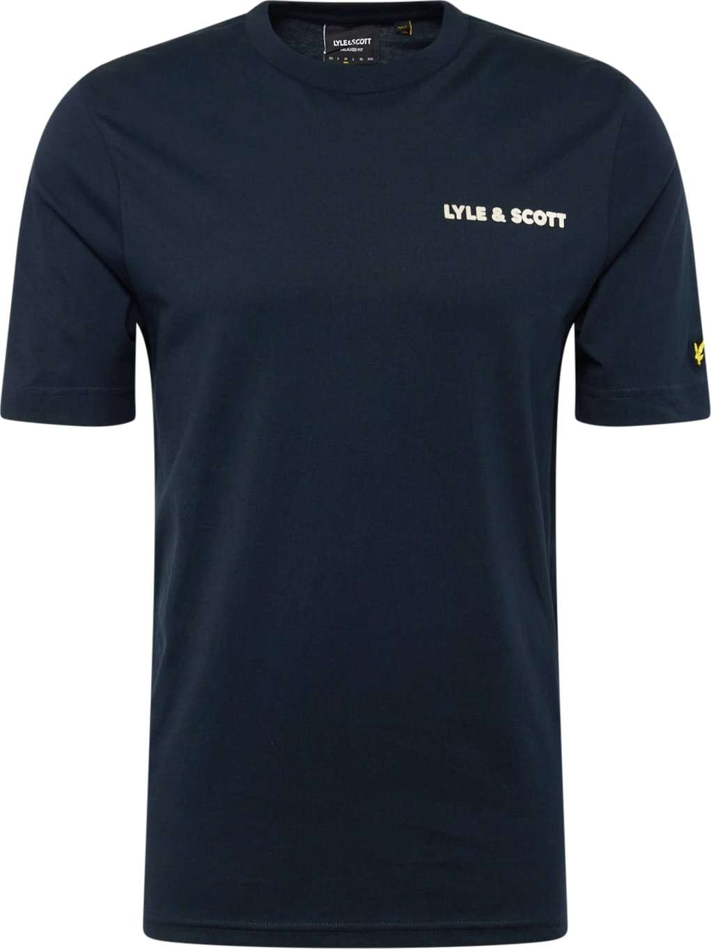 Tričko Lyle & Scott námořnická modř / bílá