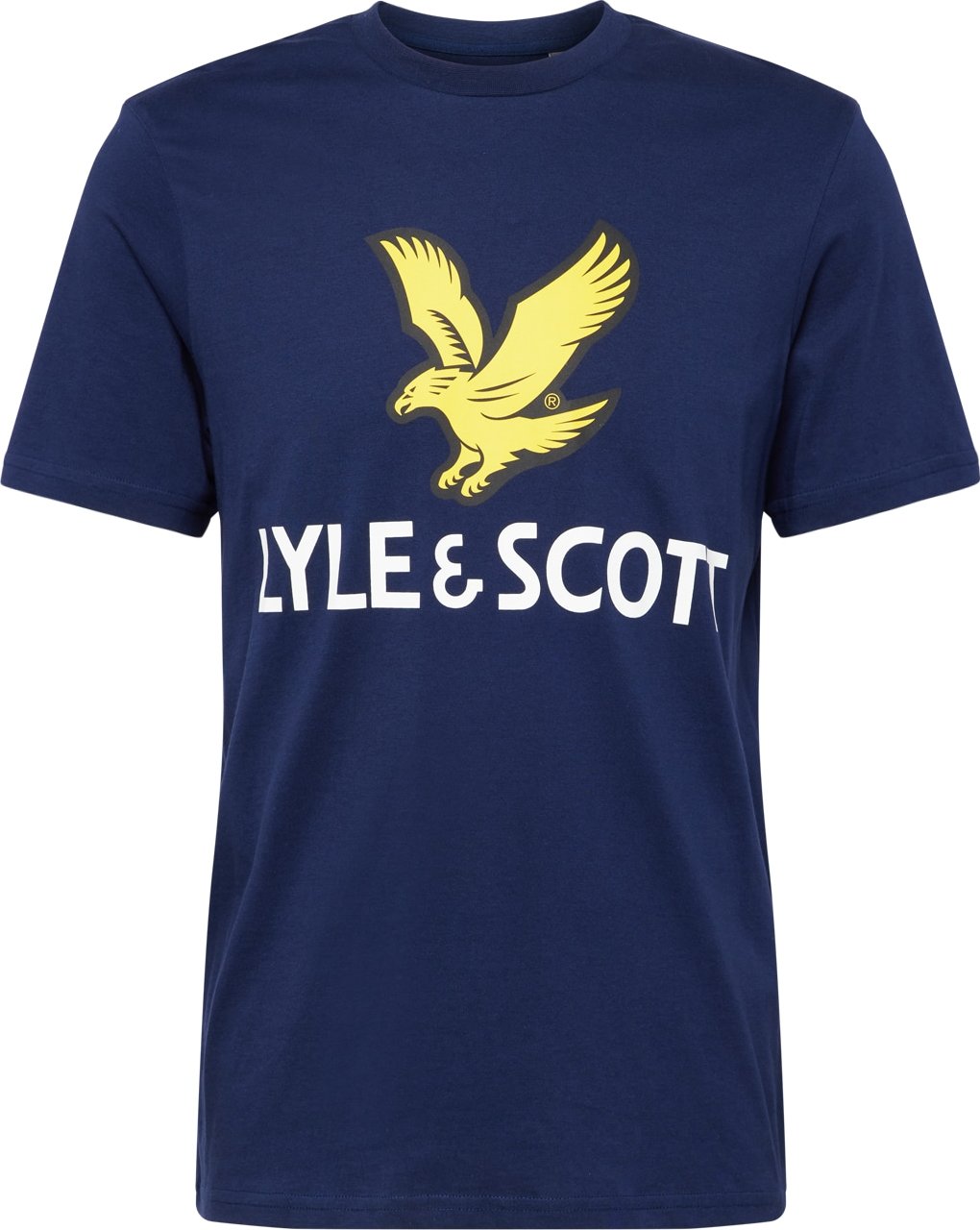 Tričko Lyle & Scott námořnická modř / žlutá / černá / bílá