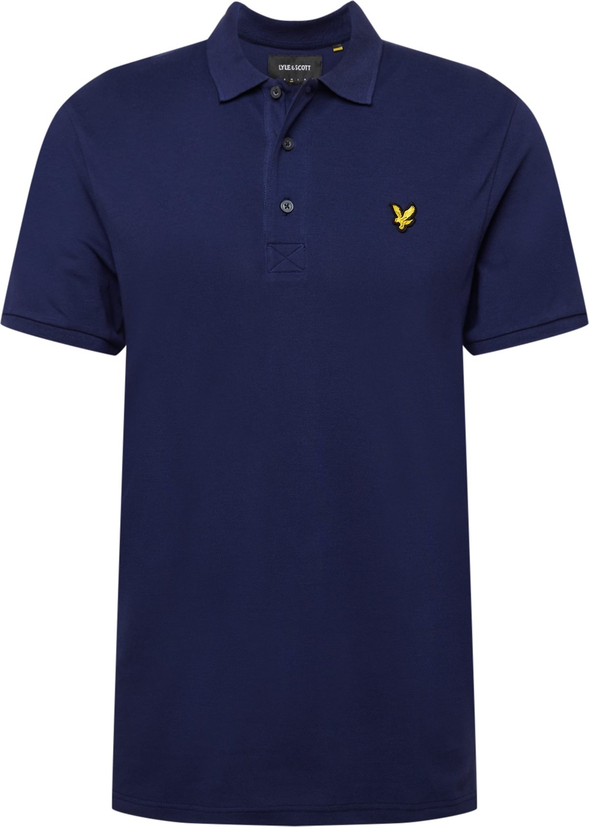 Tričko Lyle & Scott námořnická modř / žlutá / černá