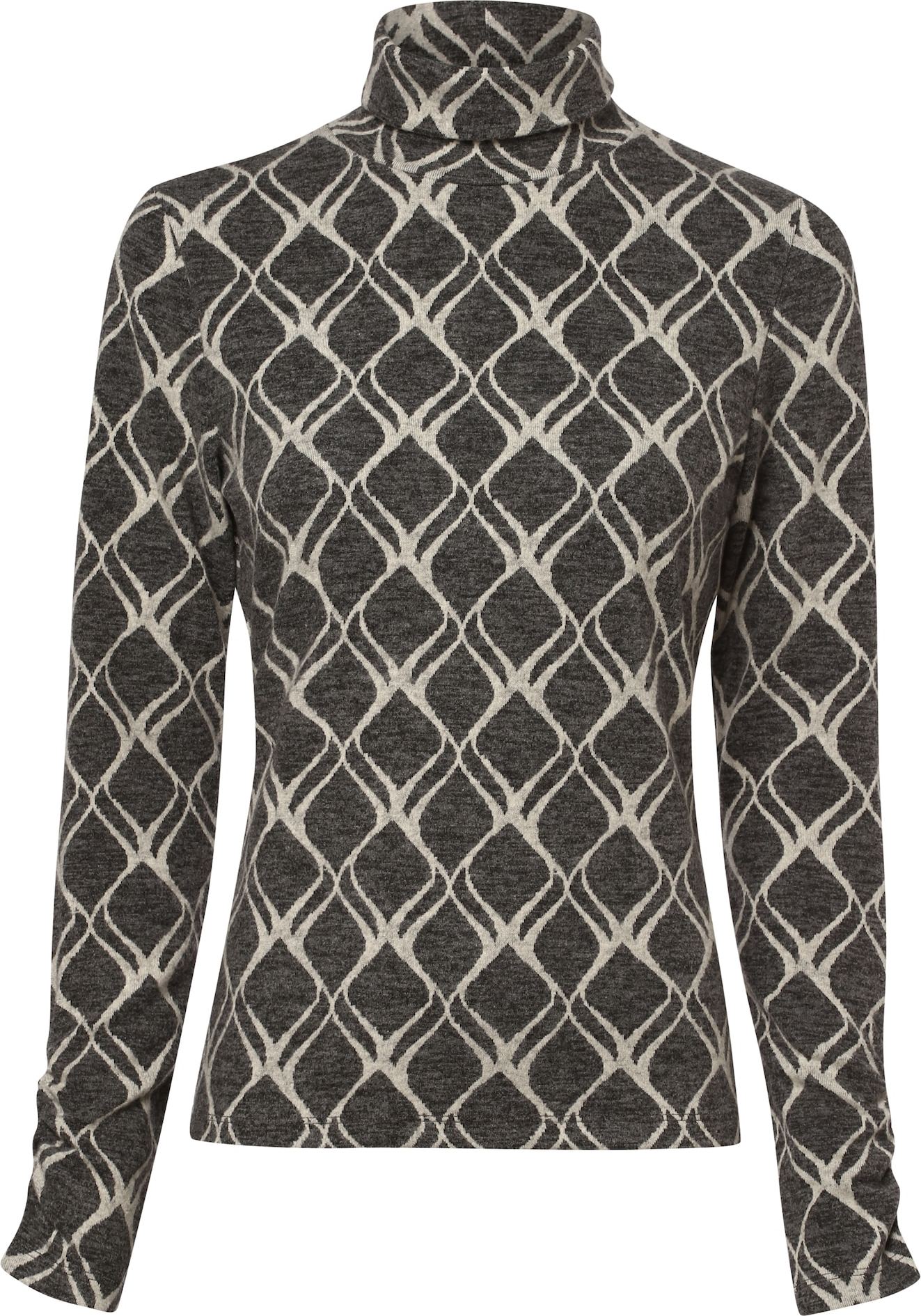 Tričko MORE & MORE šedý melír / offwhite