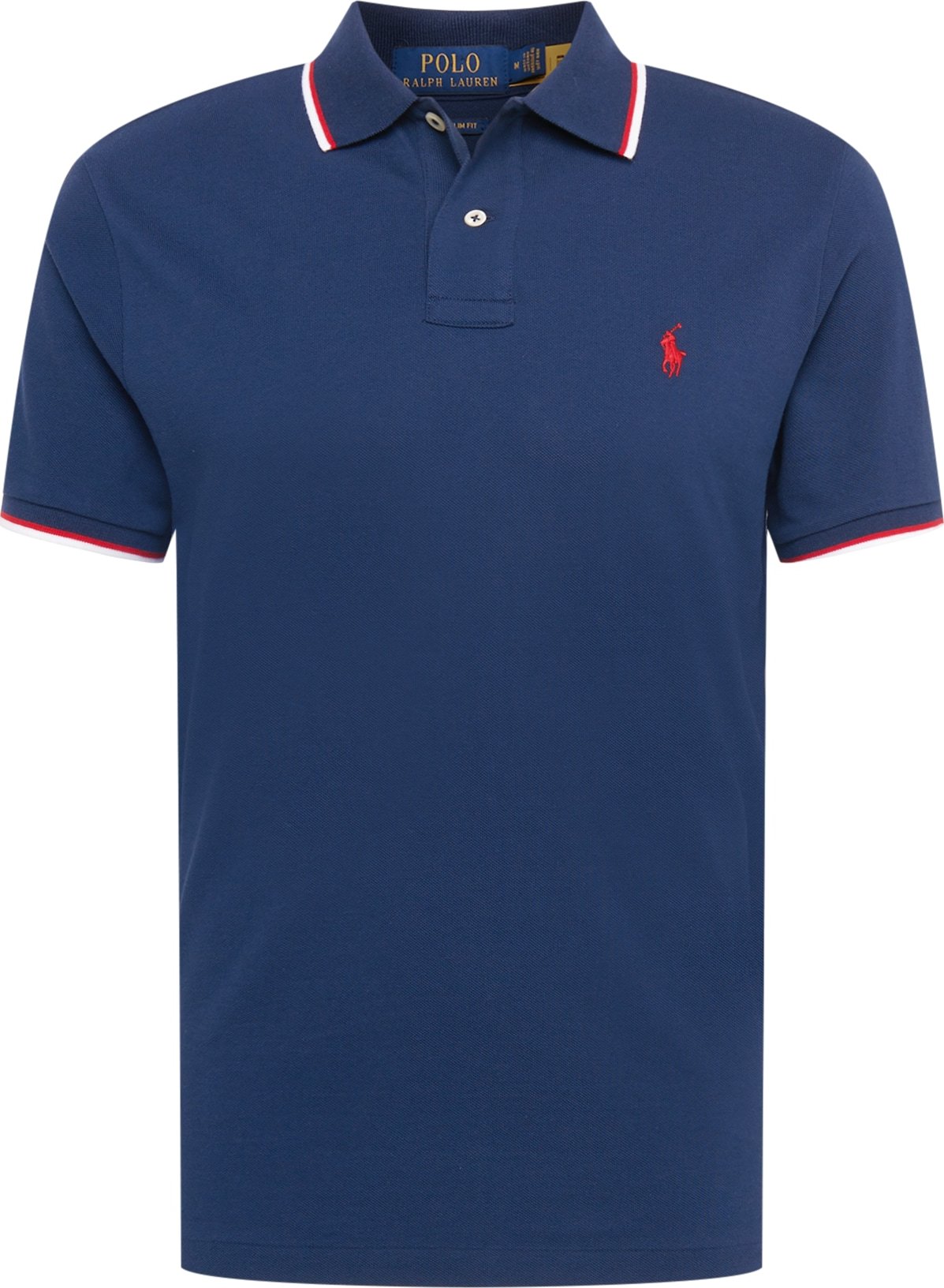 Tričko Polo Ralph Lauren námořnická modř / červená / bílá