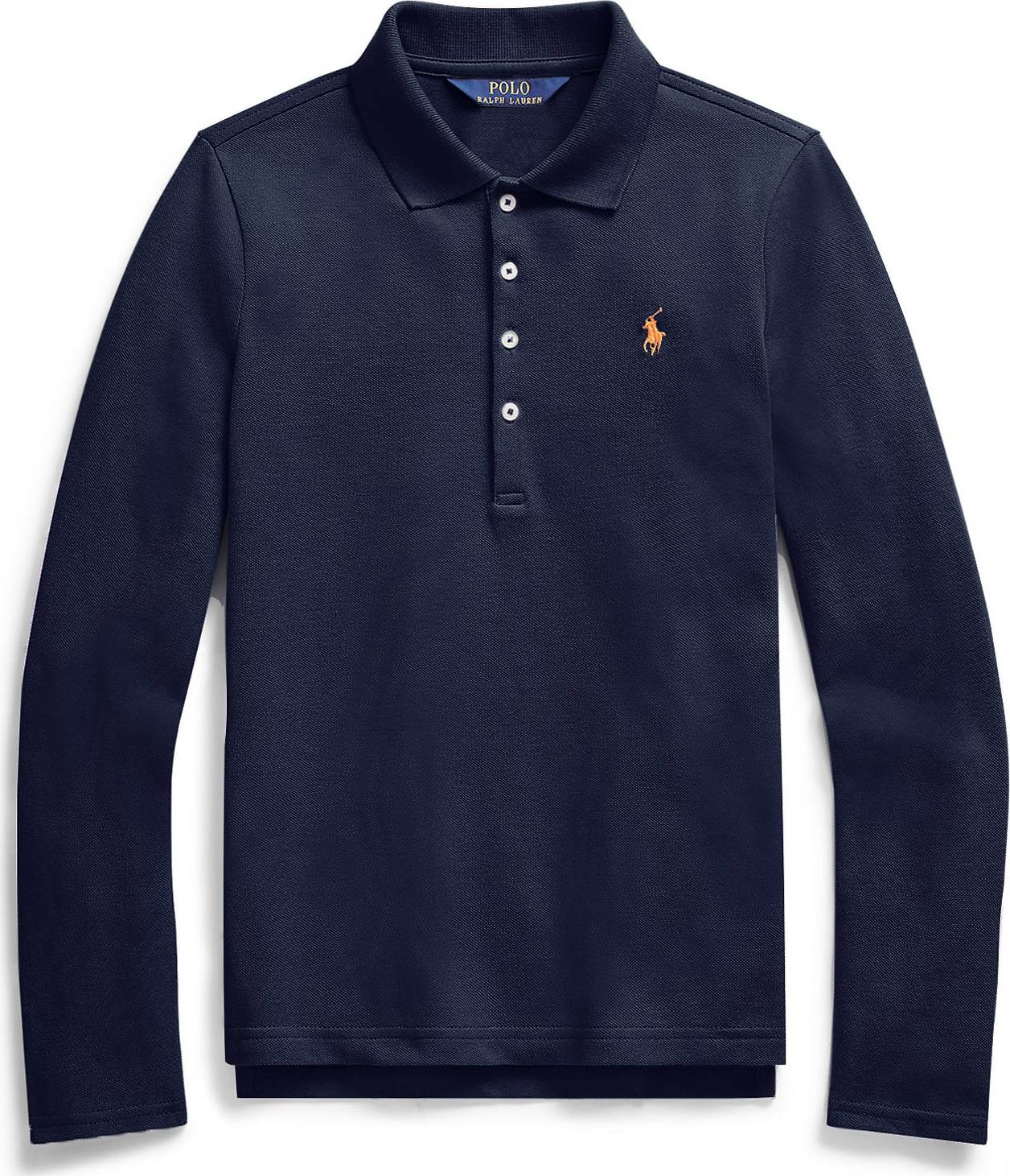 Tričko Polo Ralph Lauren námořnická modř / oranžová
