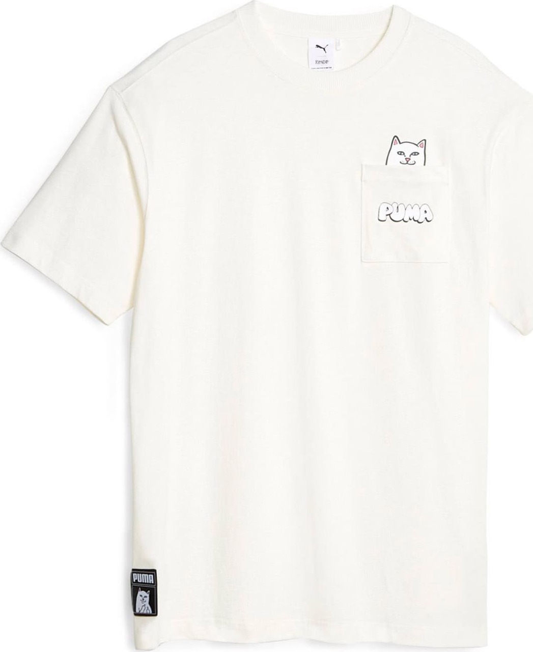 Tričko Puma černá / bílá