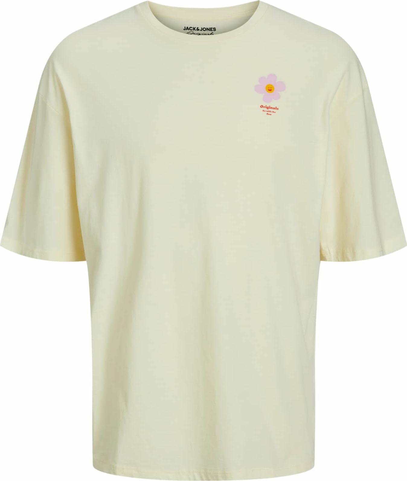 Tričko 'REVOLVE' jack & jones žlutá / světle žlutá / světle růžová / červená