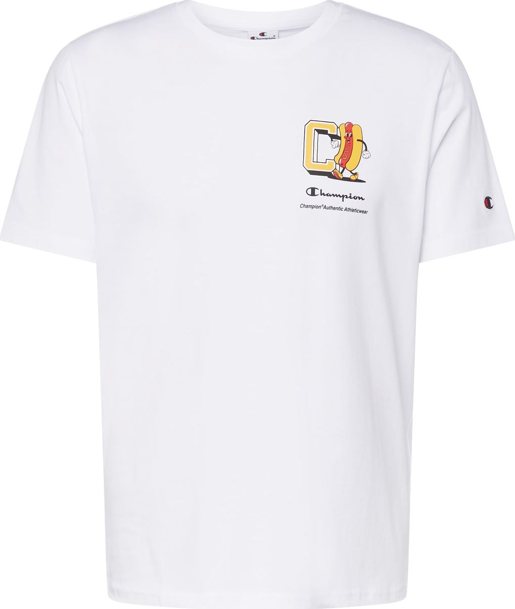 Tričko 'Rochester' Champion Authentic Athletic Apparel jasně oranžová / grenadina / černá / bílá