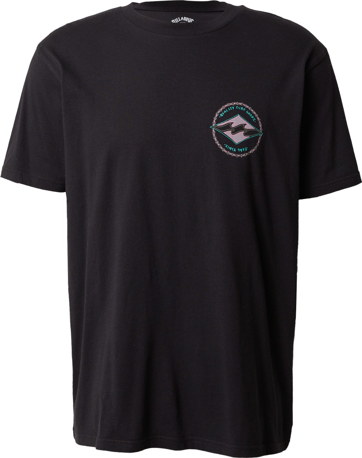 Tričko 'ROTOR DIAMOND SS' Billabong šedá / nefritová / růžová / černá