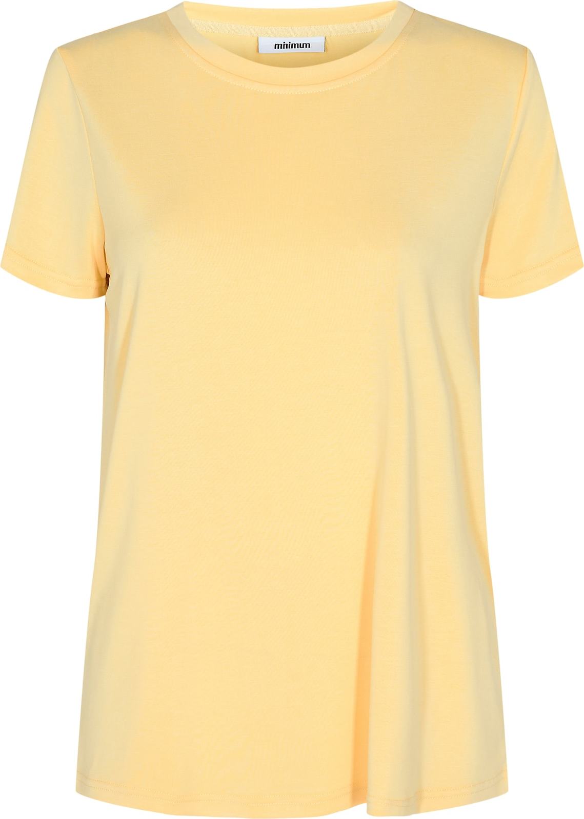Tričko 'Rynih' Minimum pastelově žlutá