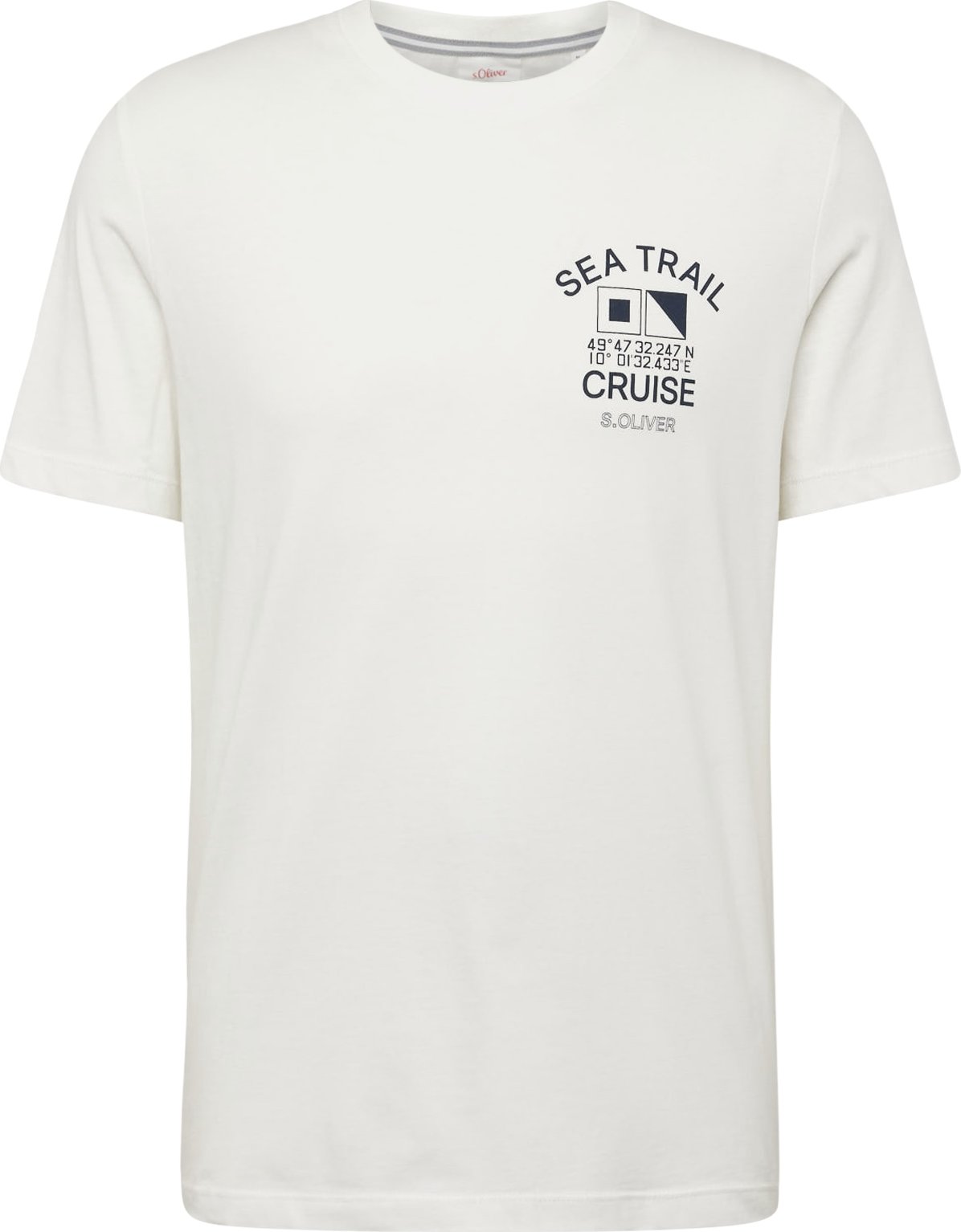 Tričko s.Oliver černá / bílá