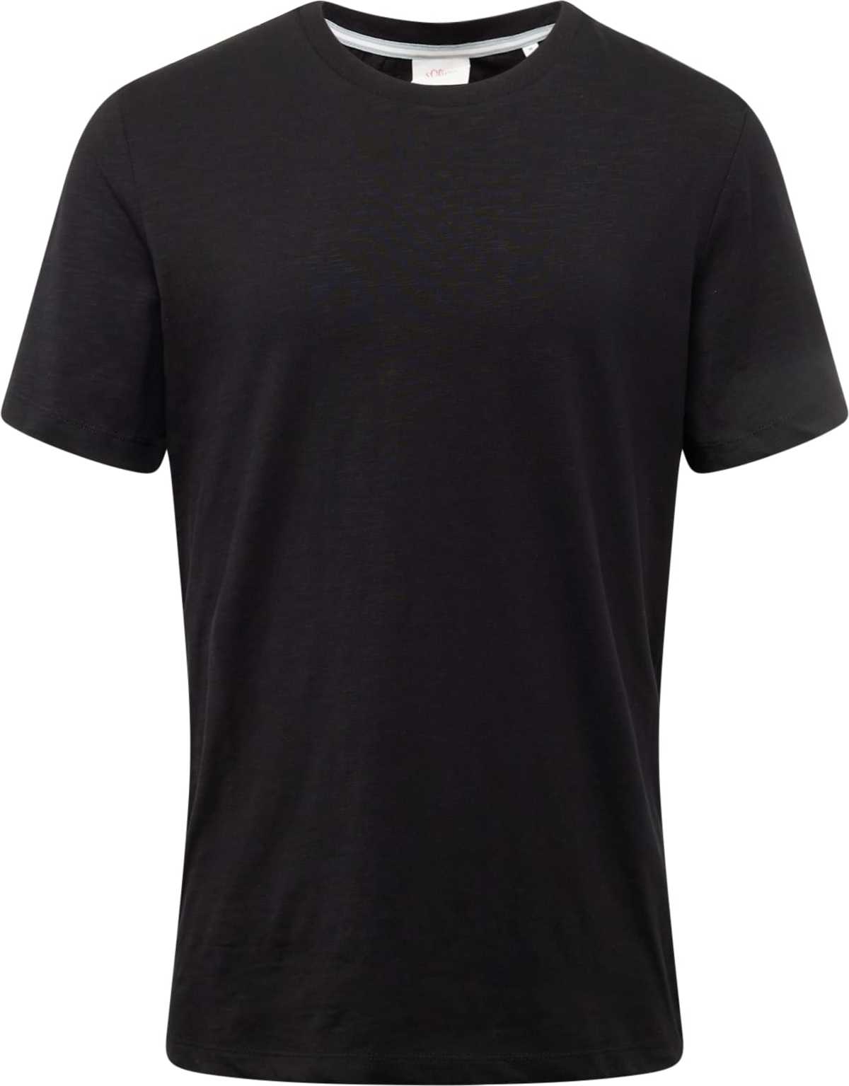 Tričko s.Oliver černá