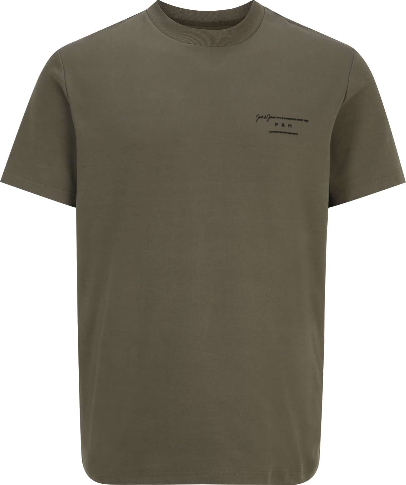 Tričko 'SANCHEZ' Jack & Jones Plus zelená / černá