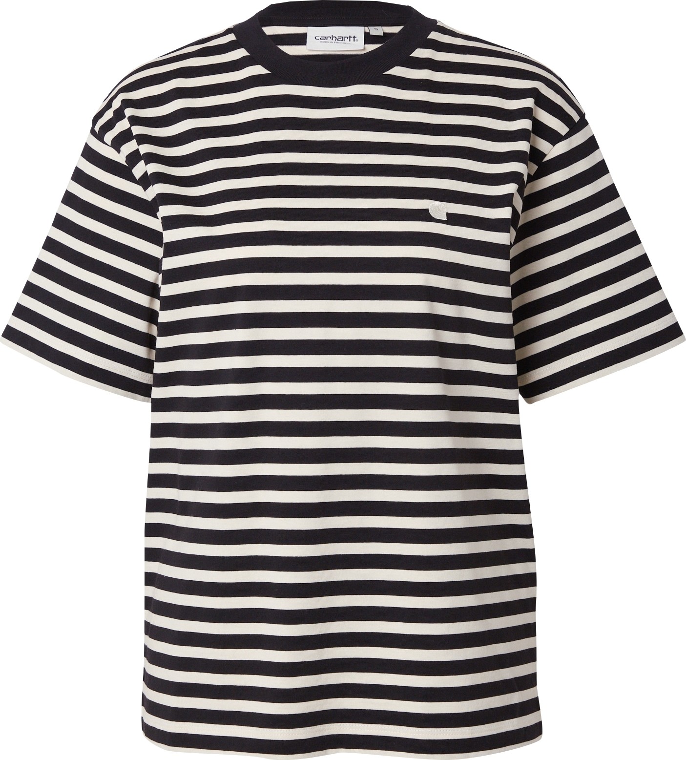 Tričko 'Seidler' Carhartt WIP černá / bílá