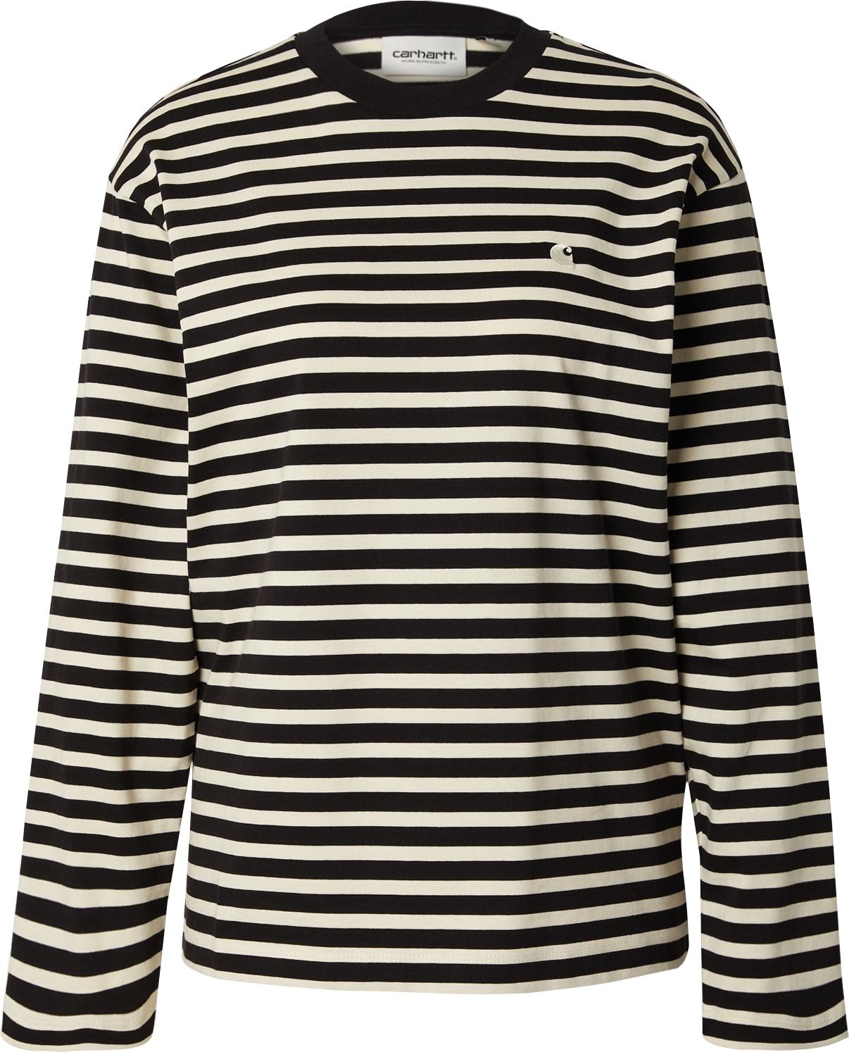Tričko 'Seidler' Carhartt WIP černá / přírodní bílá