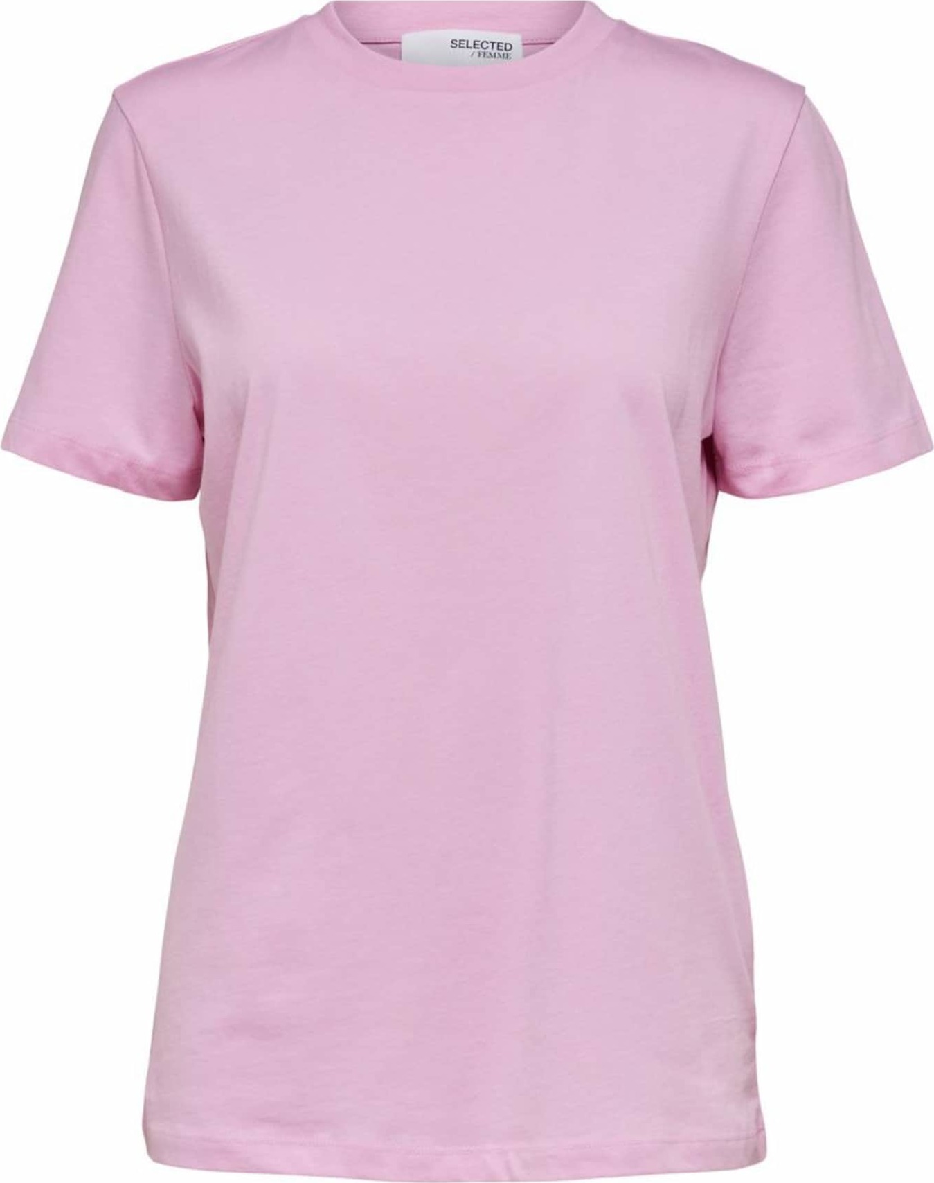 Tričko Selected Femme pink