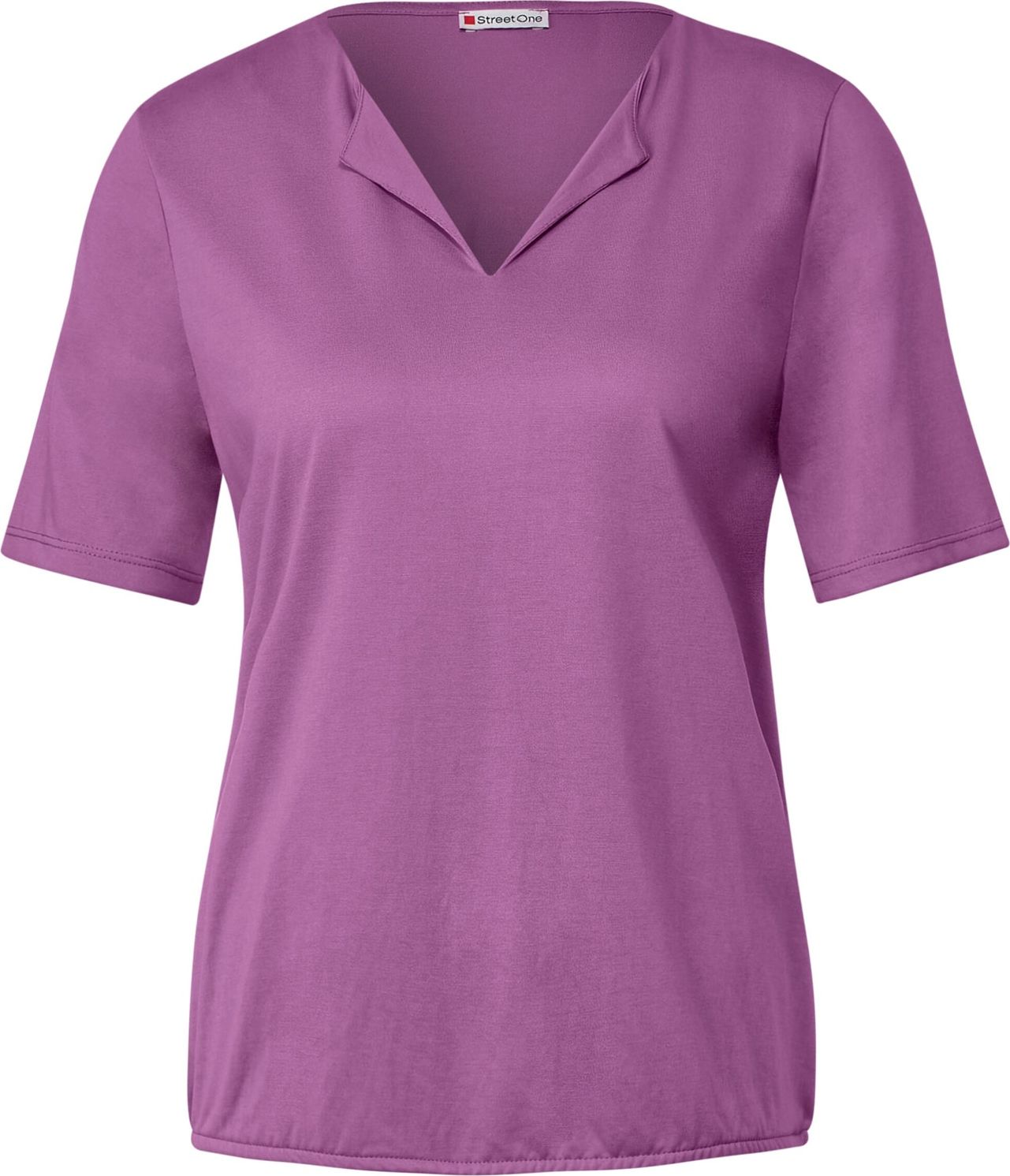 Tričko Street One tmavě fialová
