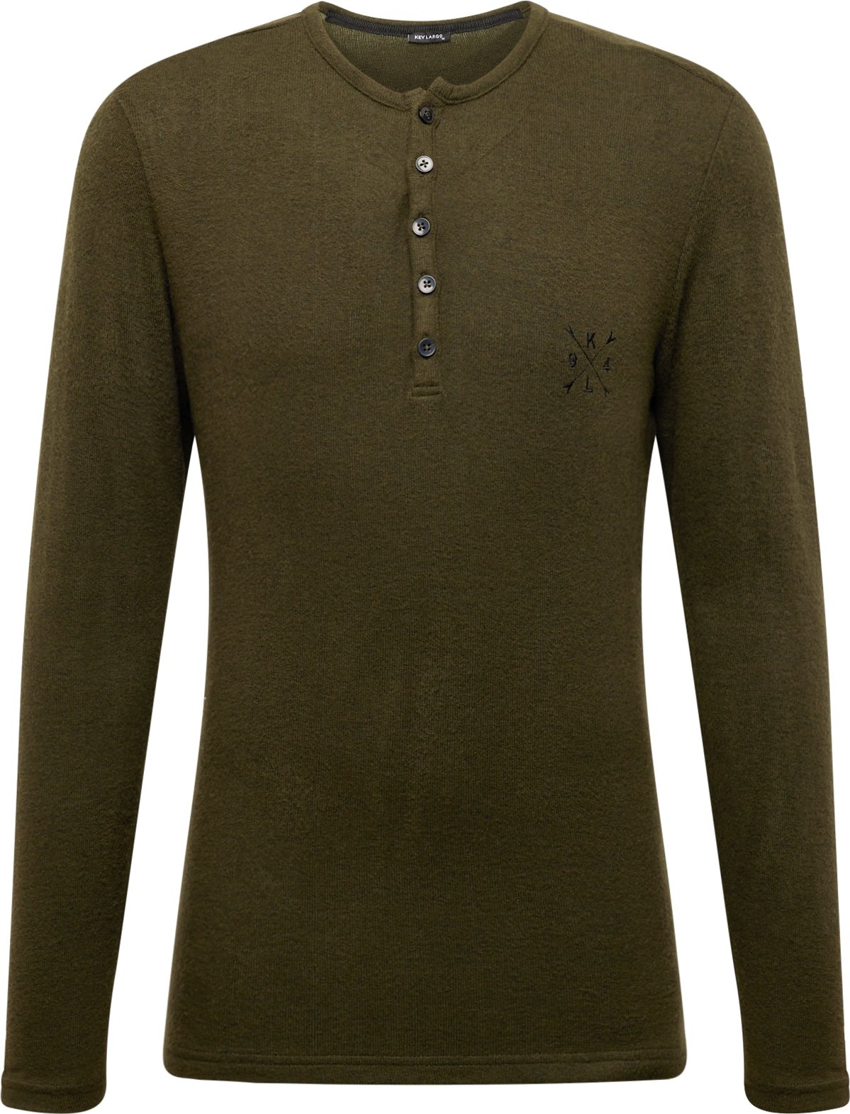 Tričko 'TARGET' Key Largo námořnická modř / olivová