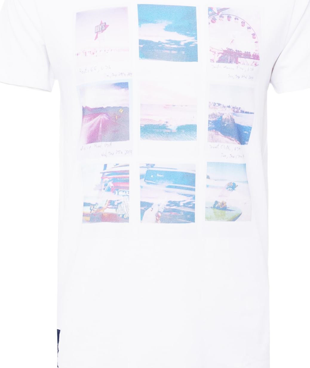 Tričko 'Timmi' Kronstadt modrá / zelená / pink / bílá