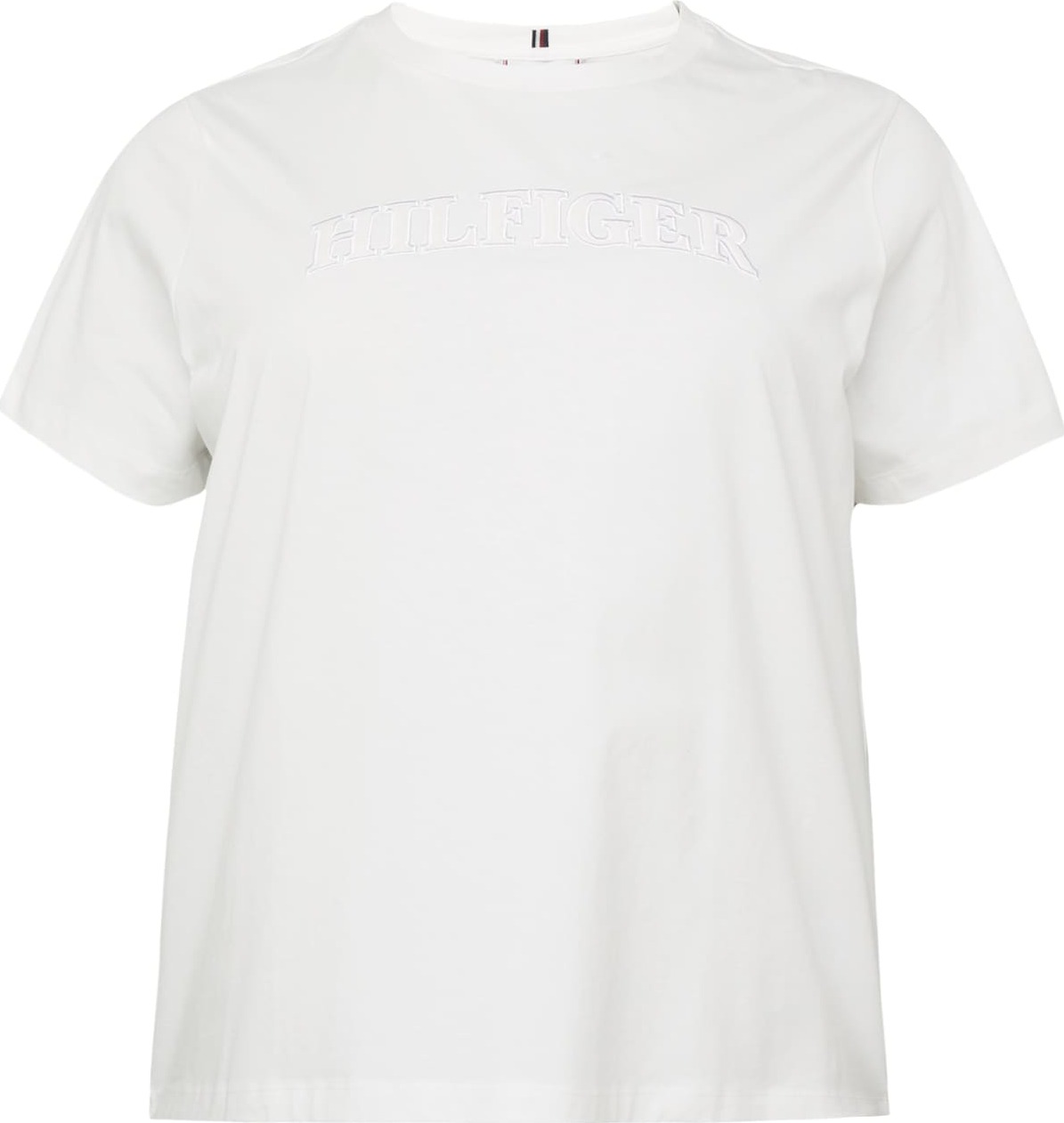 Tričko Tommy Hilfiger Curve bílá