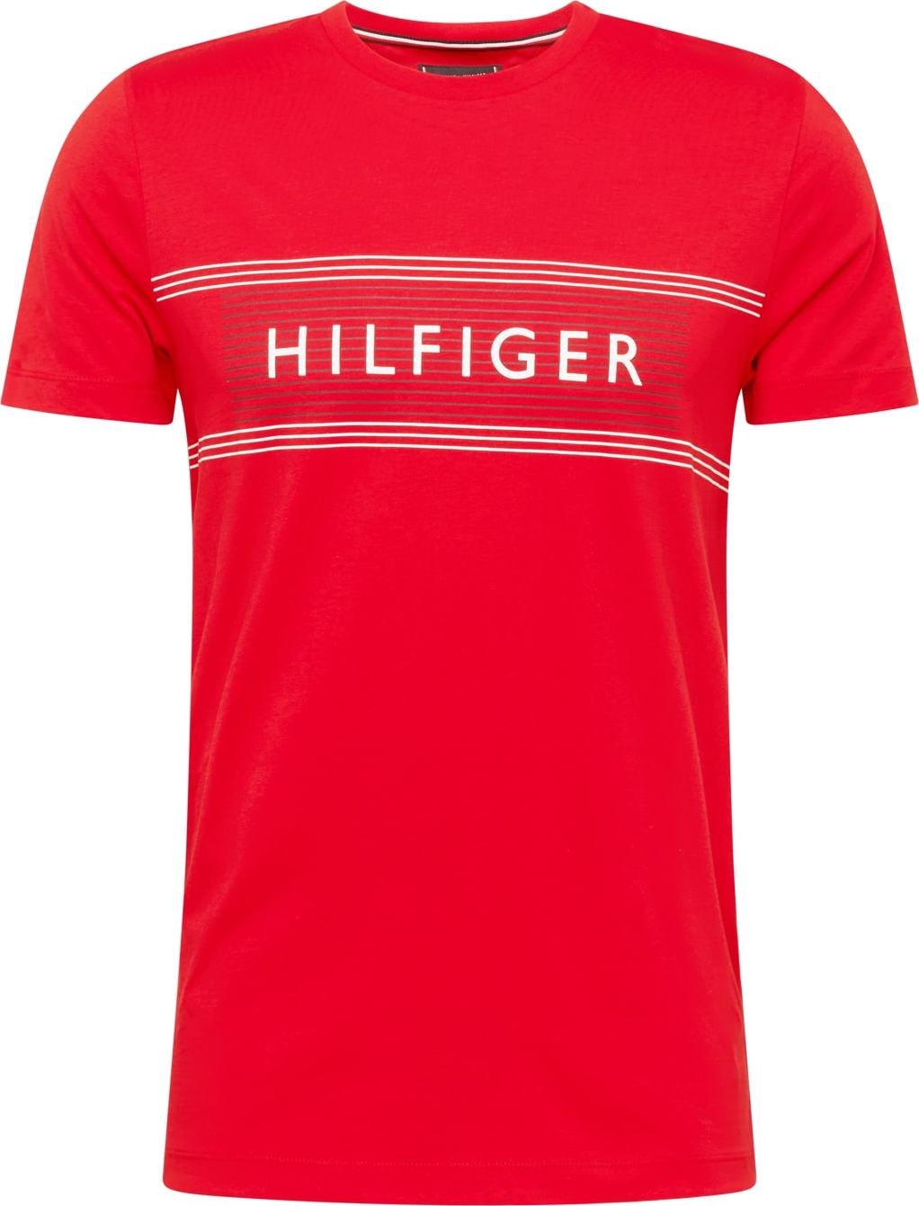 Tričko Tommy Hilfiger námořnická modř / červená / bílá