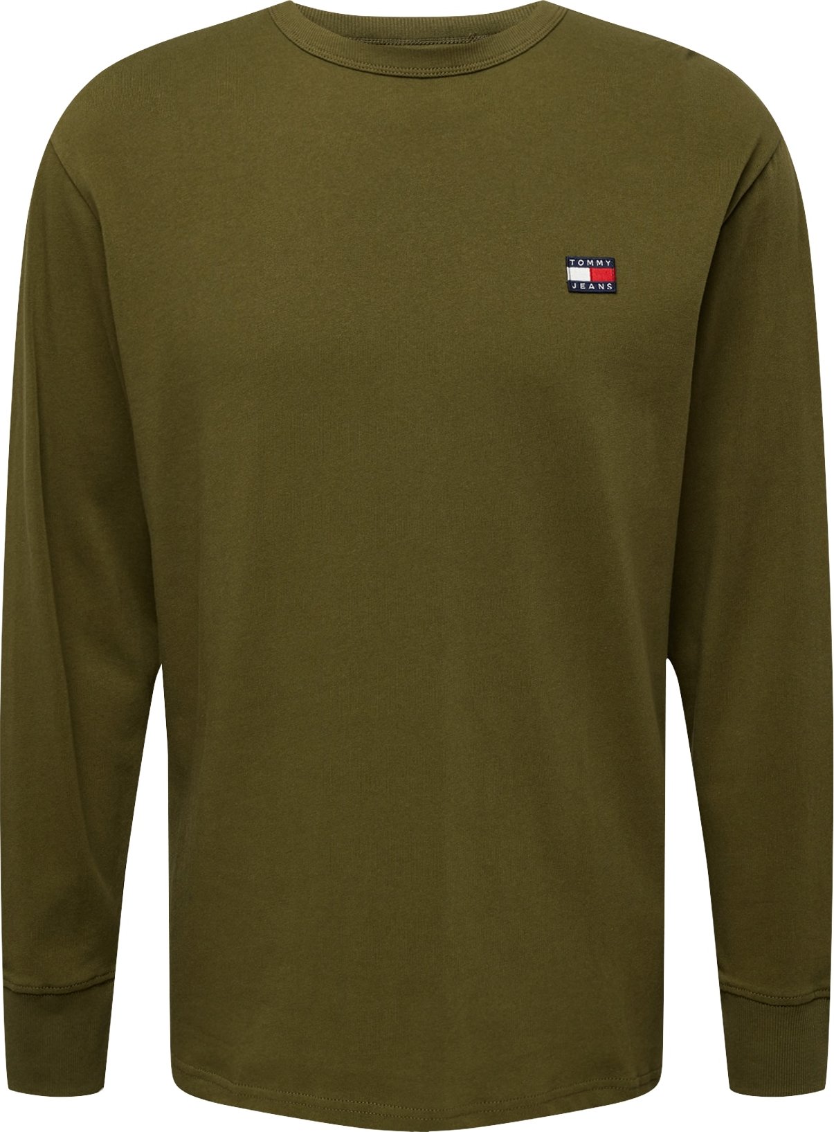 Tričko Tommy Jeans námořnická modř / olivová / červená / bílá