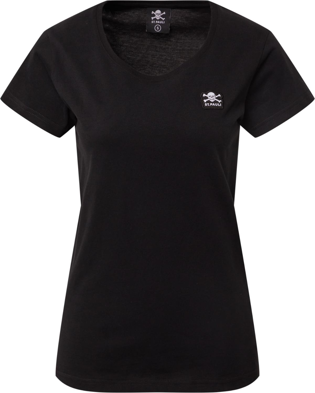 Tričko 'Totenkopf' fc st. pauli černá / bílá