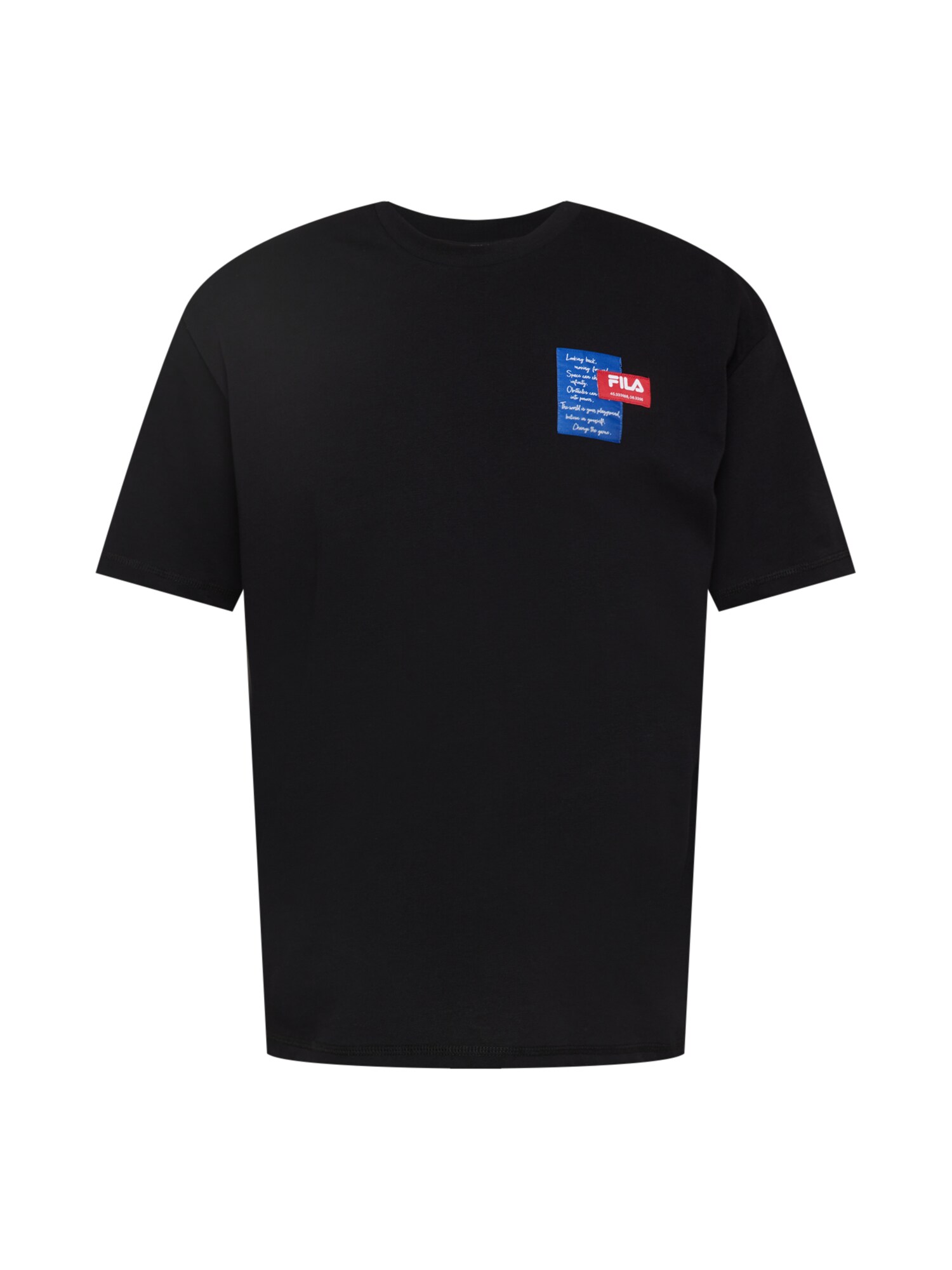 Tričko 'TRABZON' Fila modrá / červená / černá / bílá