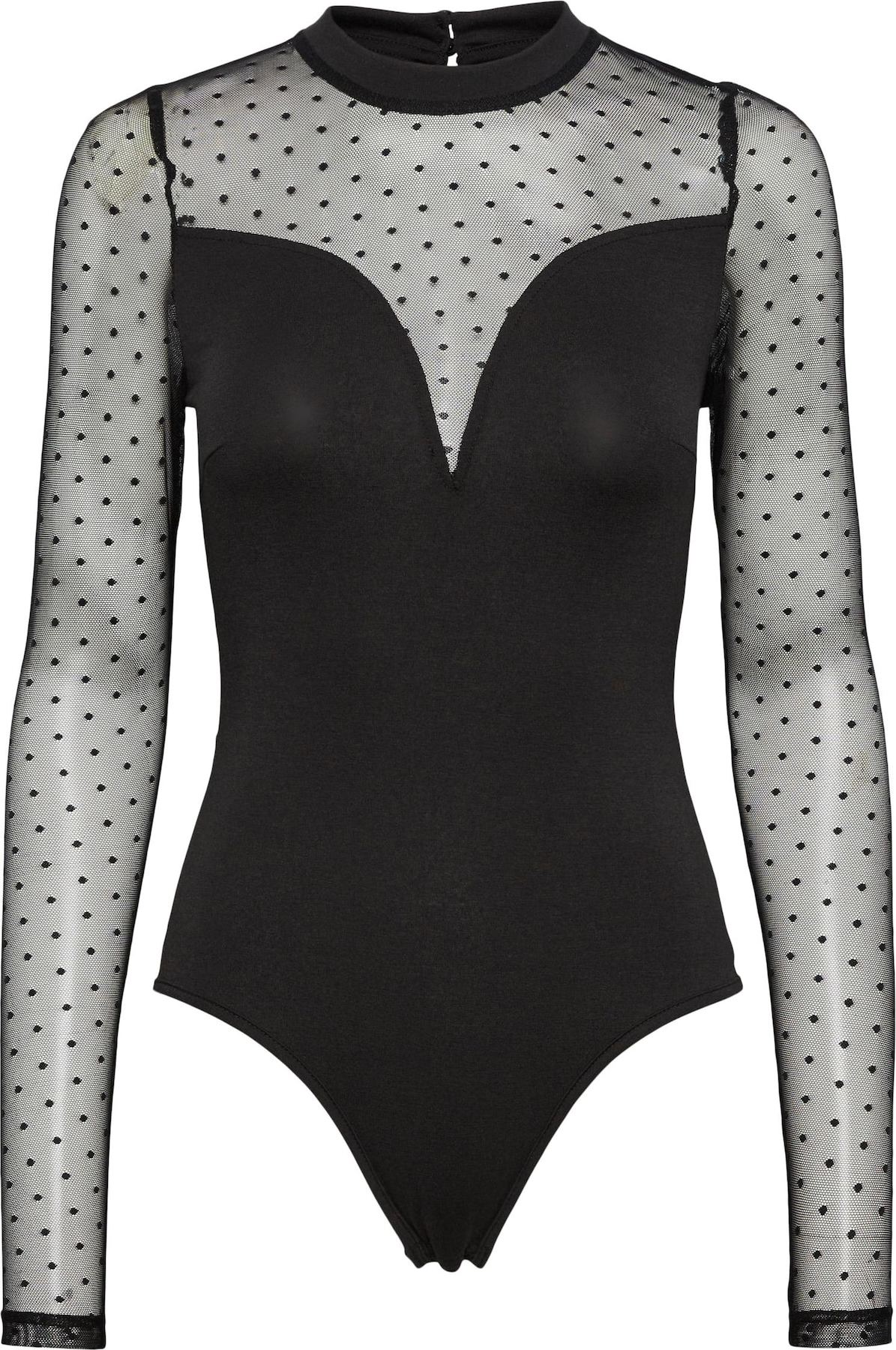 Tričkové body 'SECIL' Pieces černá