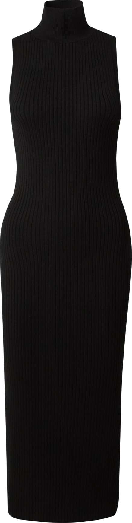 Úpletové šaty 'Elva' RÆRE by Lorena Rae černá