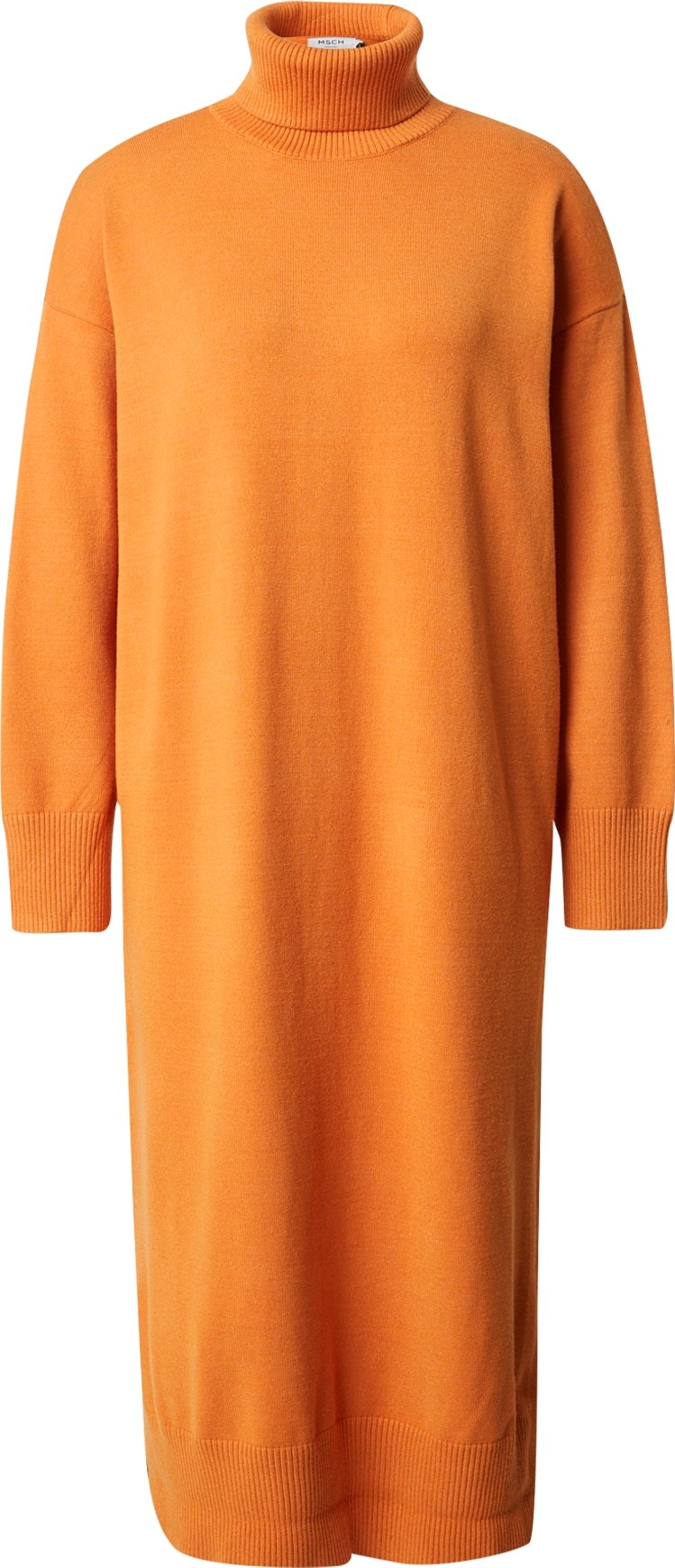 Úpletové šaty 'Odanna' moss copenhagen jasně oranžová