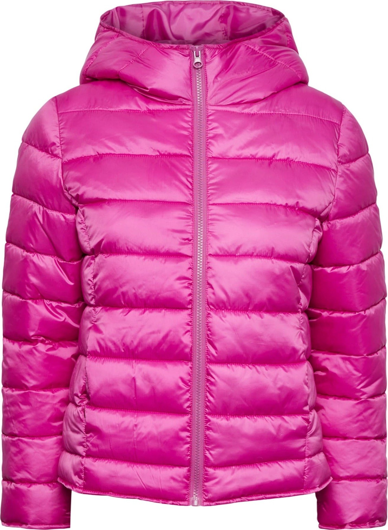 Zimní bunda 'Birdie' Pieces Petite fuchsiová
