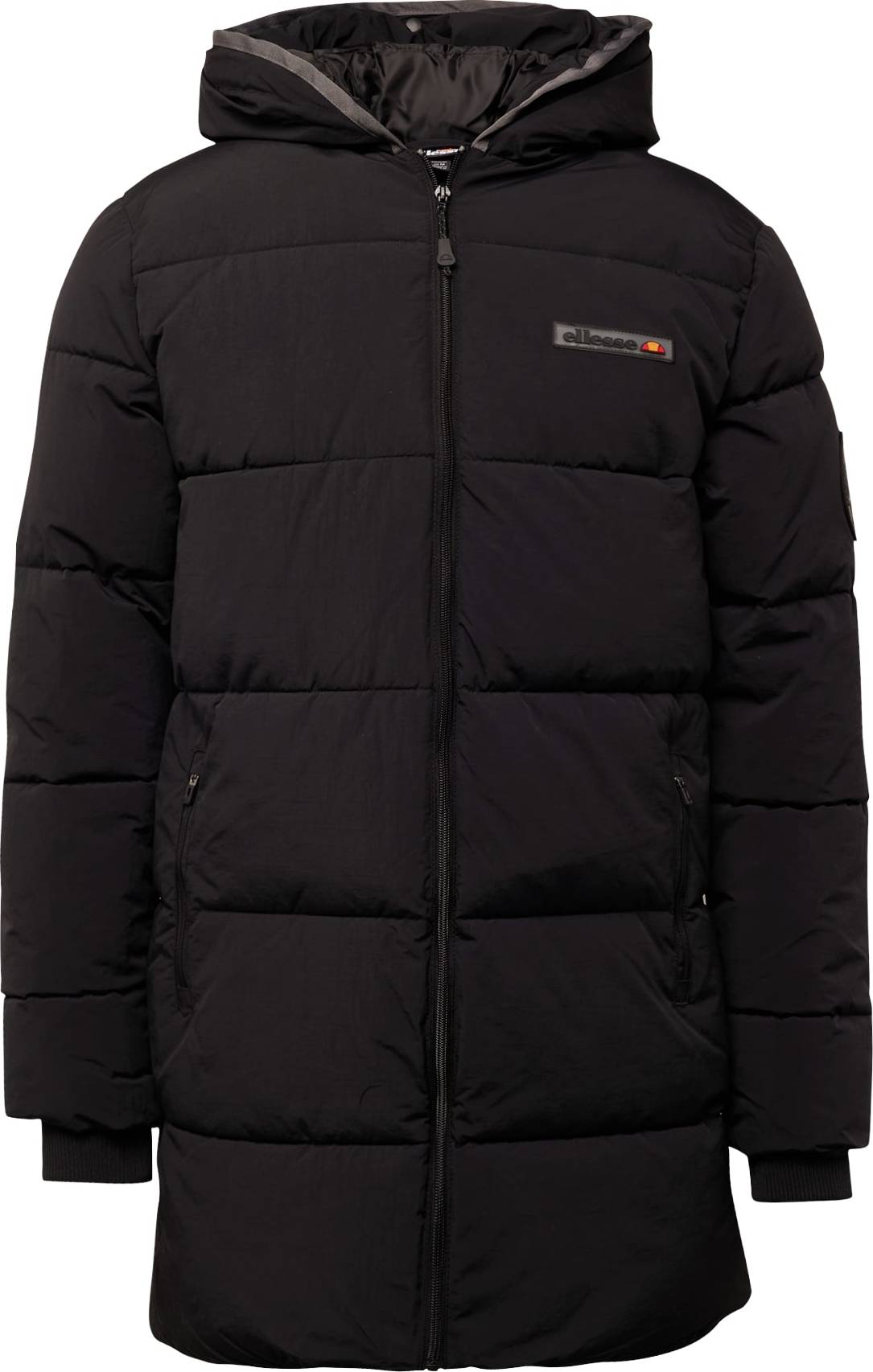 Zimní bunda 'Rogeri' Ellesse oranžová / červená / černá