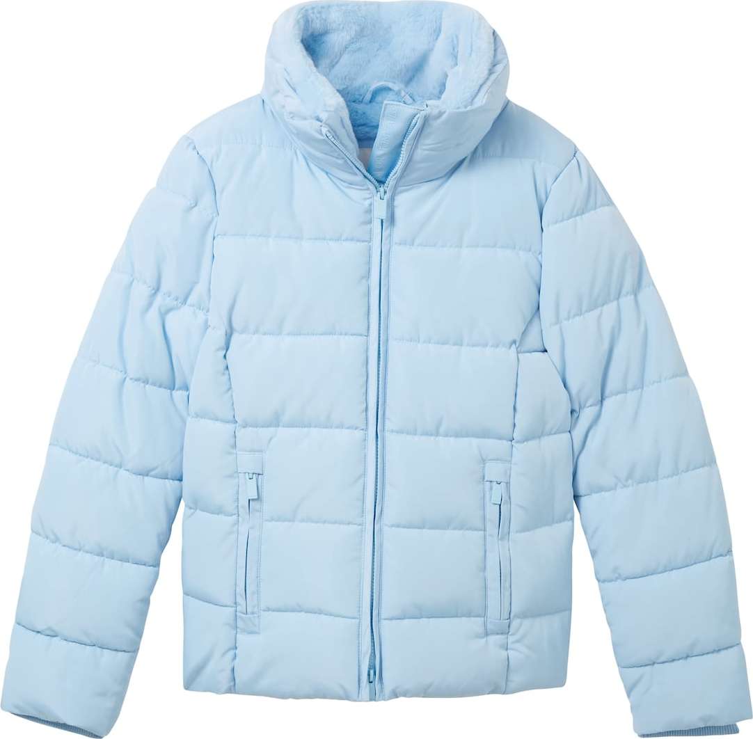Zimní bunda Tom Tailor světlemodrá