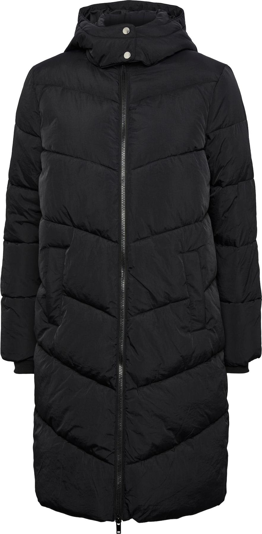 Zimní kabát 'Jamilla' Pieces černá