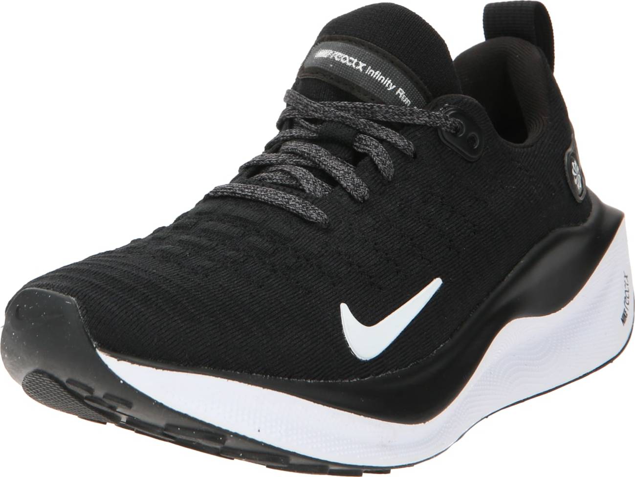 Běžecká obuv 'React Infinity Run' Nike černá / bílá