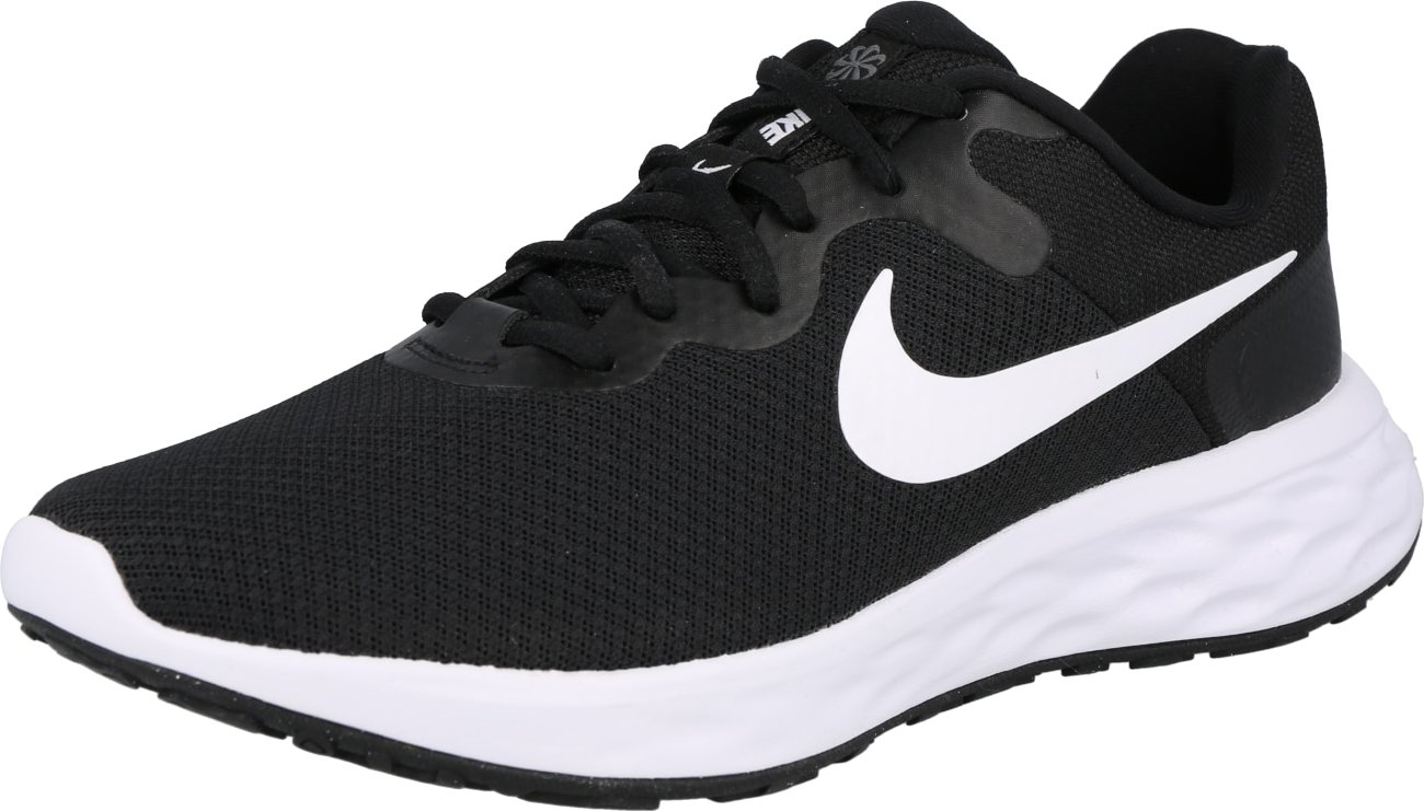 Běžecká obuv 'Revolution' Nike černá / bílá
