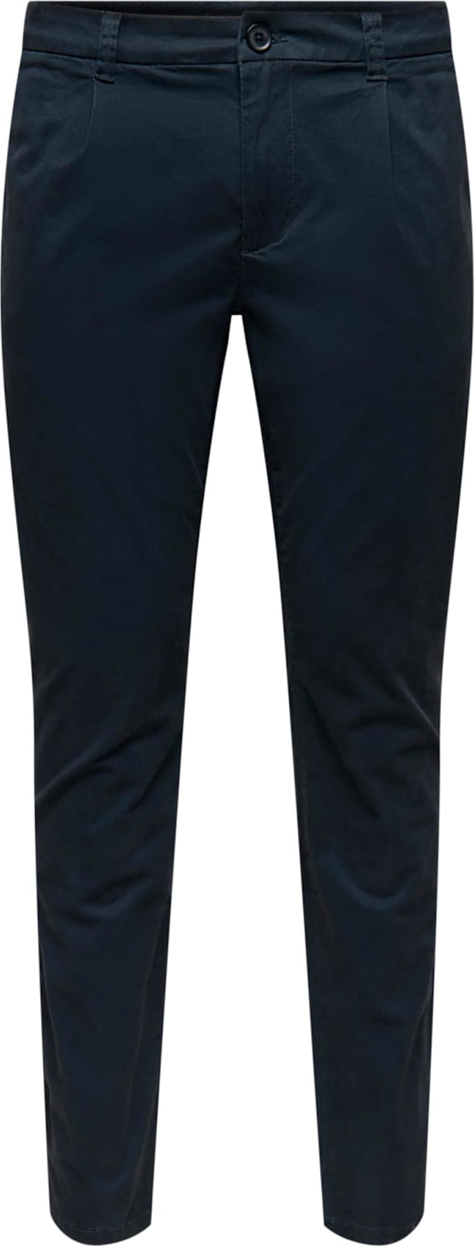 Kalhoty se sklady v pase 'Cam' Only & Sons námořnická modř