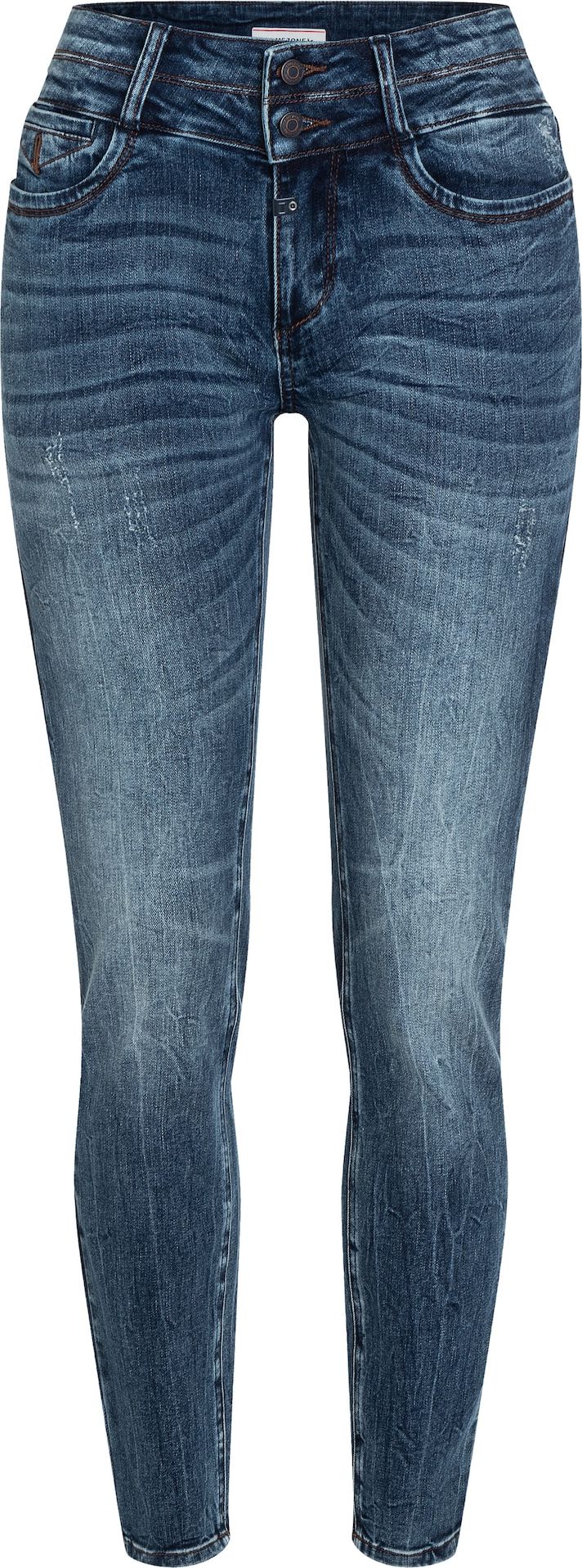 Džíny 'Enya' Timezone modrá džínovina