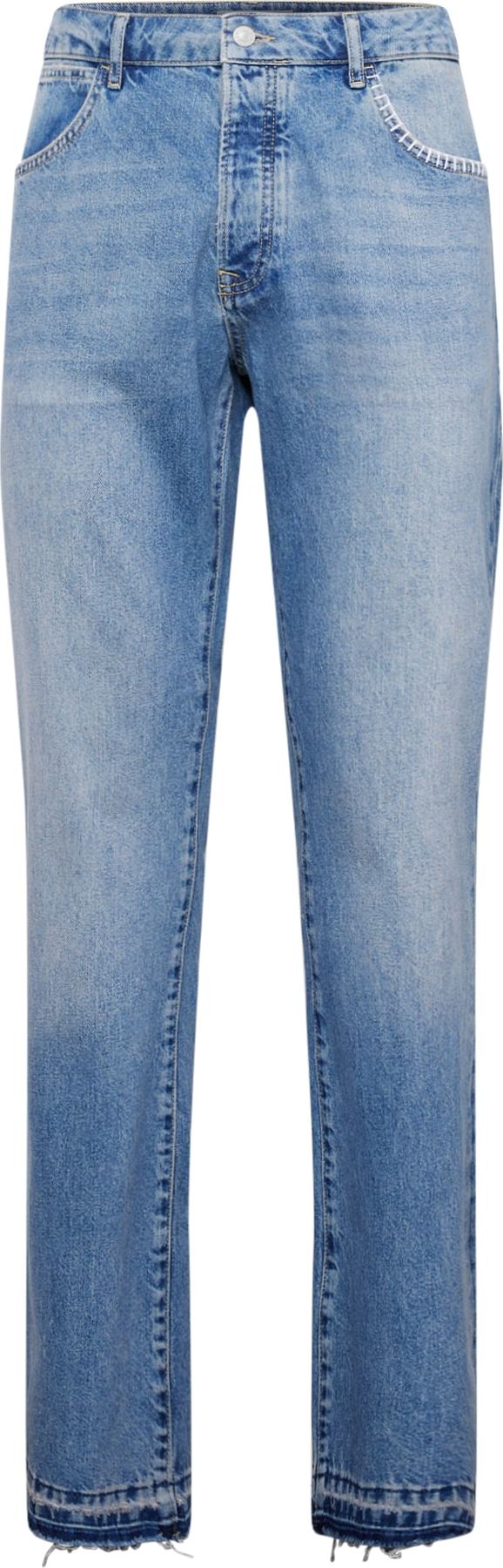 Džíny Topman modrá džínovina